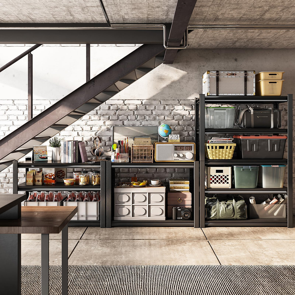 48" W Garage Shelving Heavy Duty