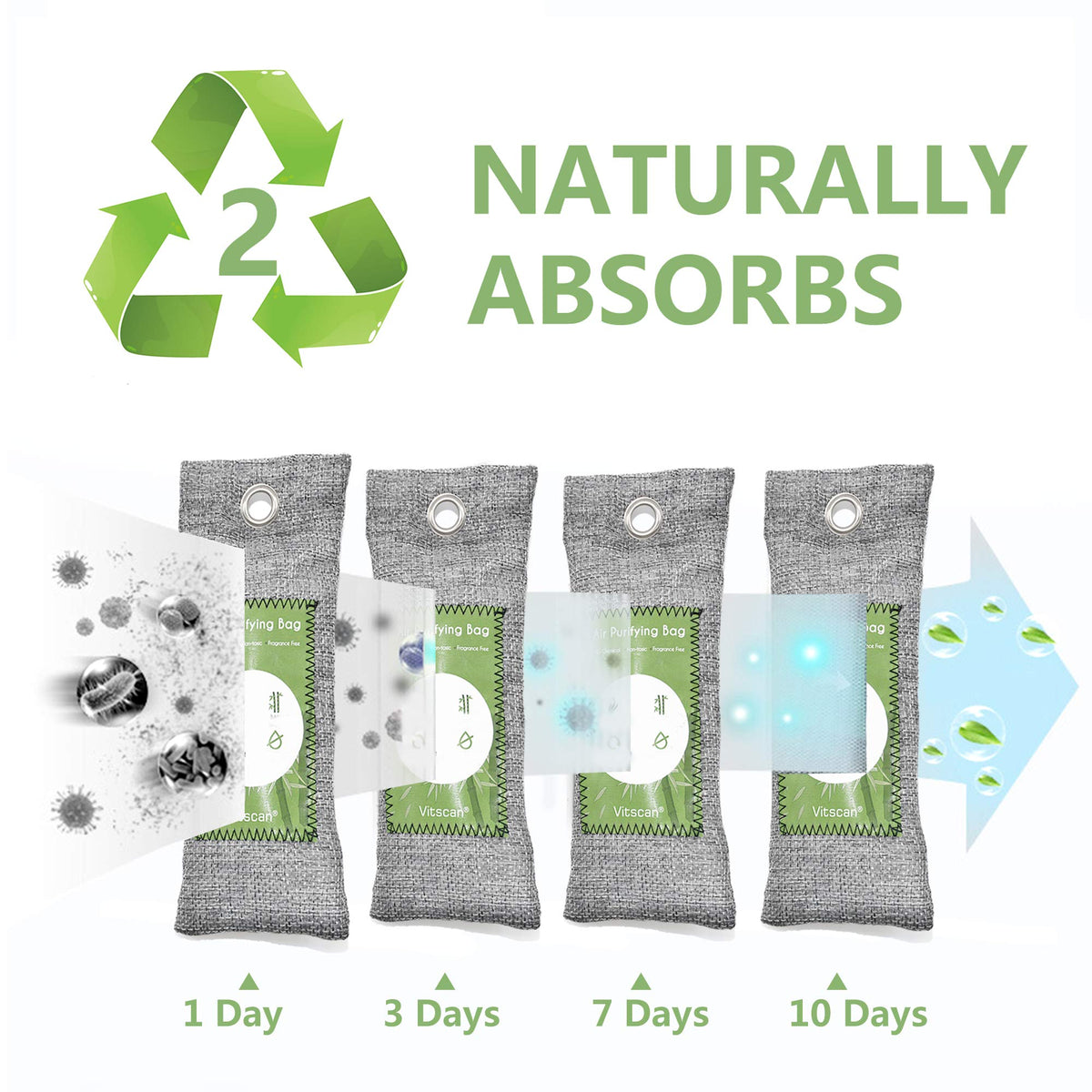 Bamboo Charcoal Air Purifying Bag