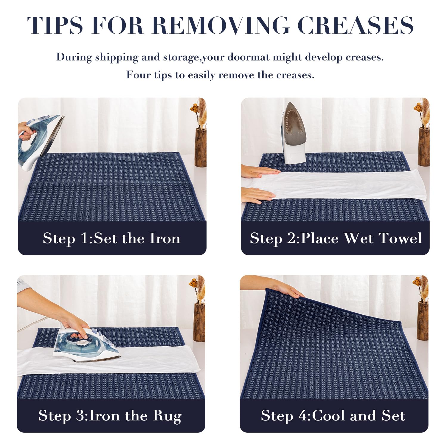 Waffle Door Mat Indoor Entrance