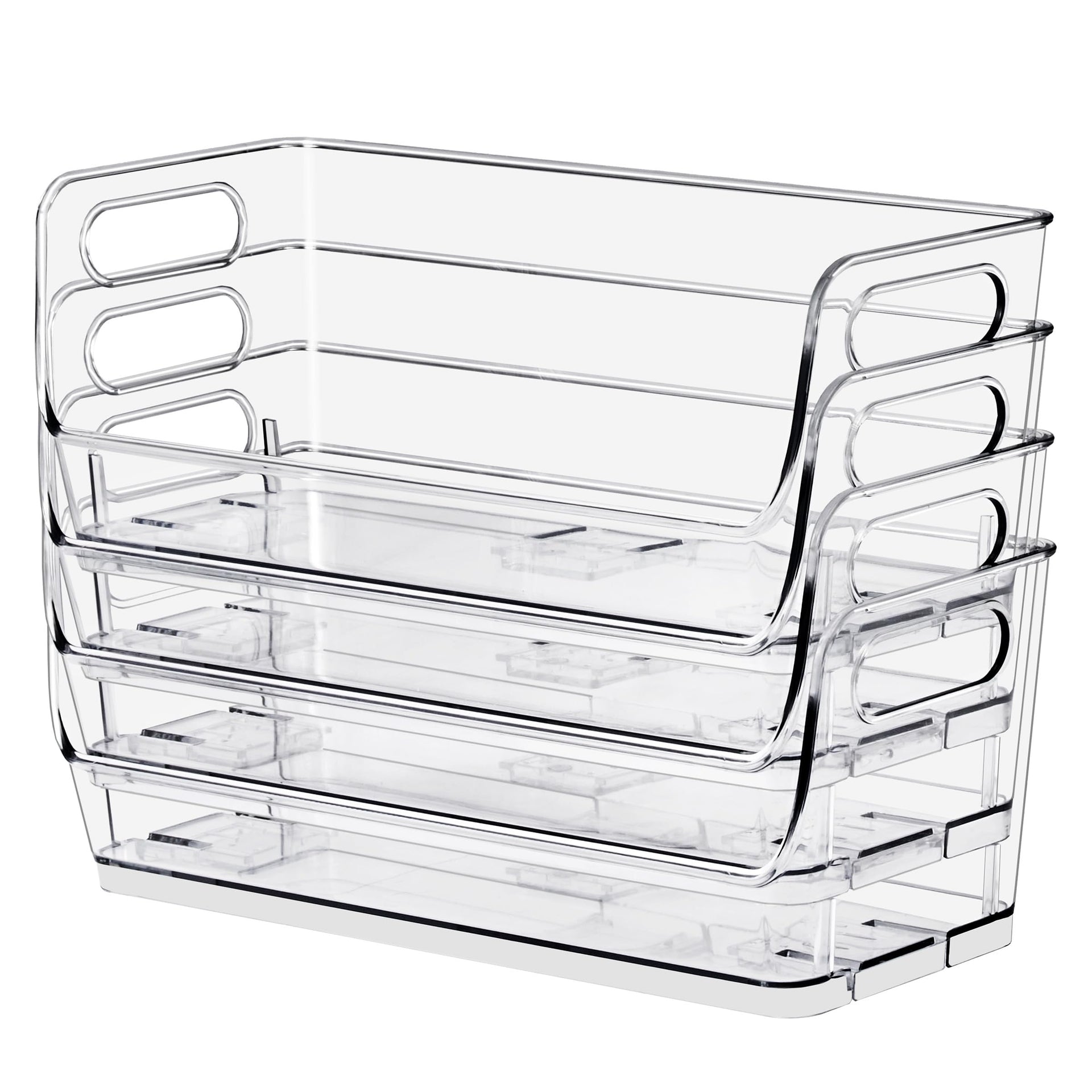 Stackable Storage Bins Open Front (8 Count)