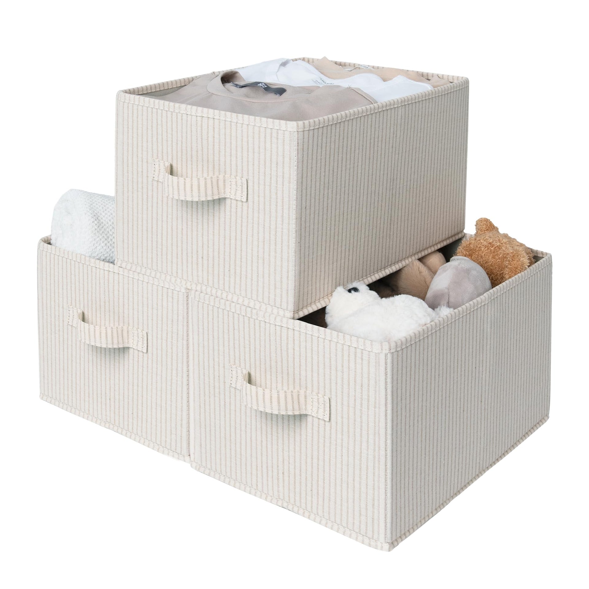 Shelf Organizer Bins (3 Count)