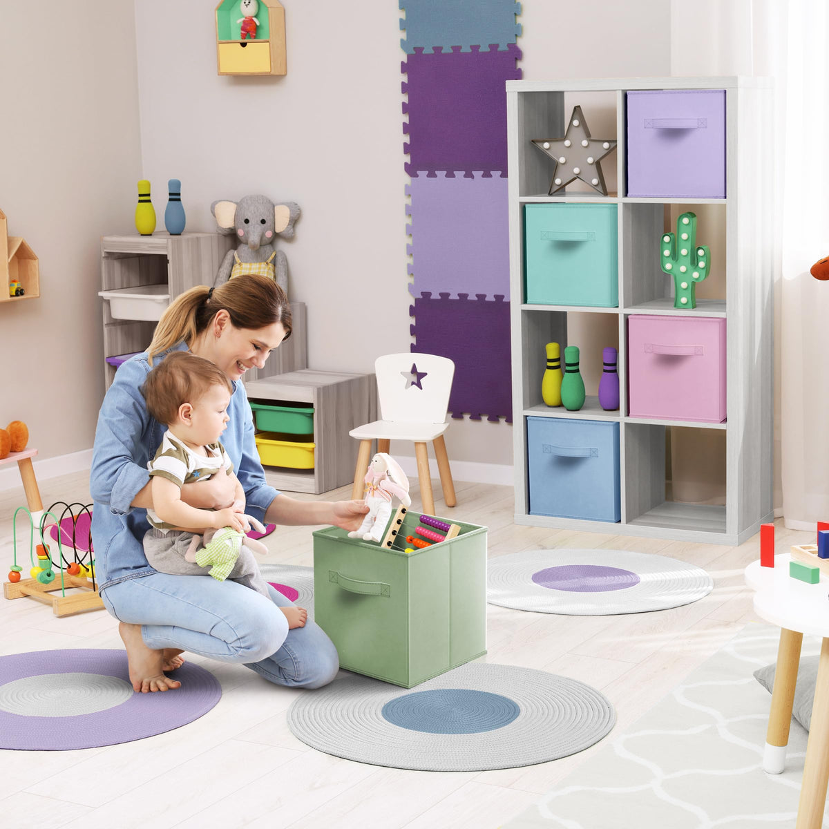 Fabric Storage Cubes