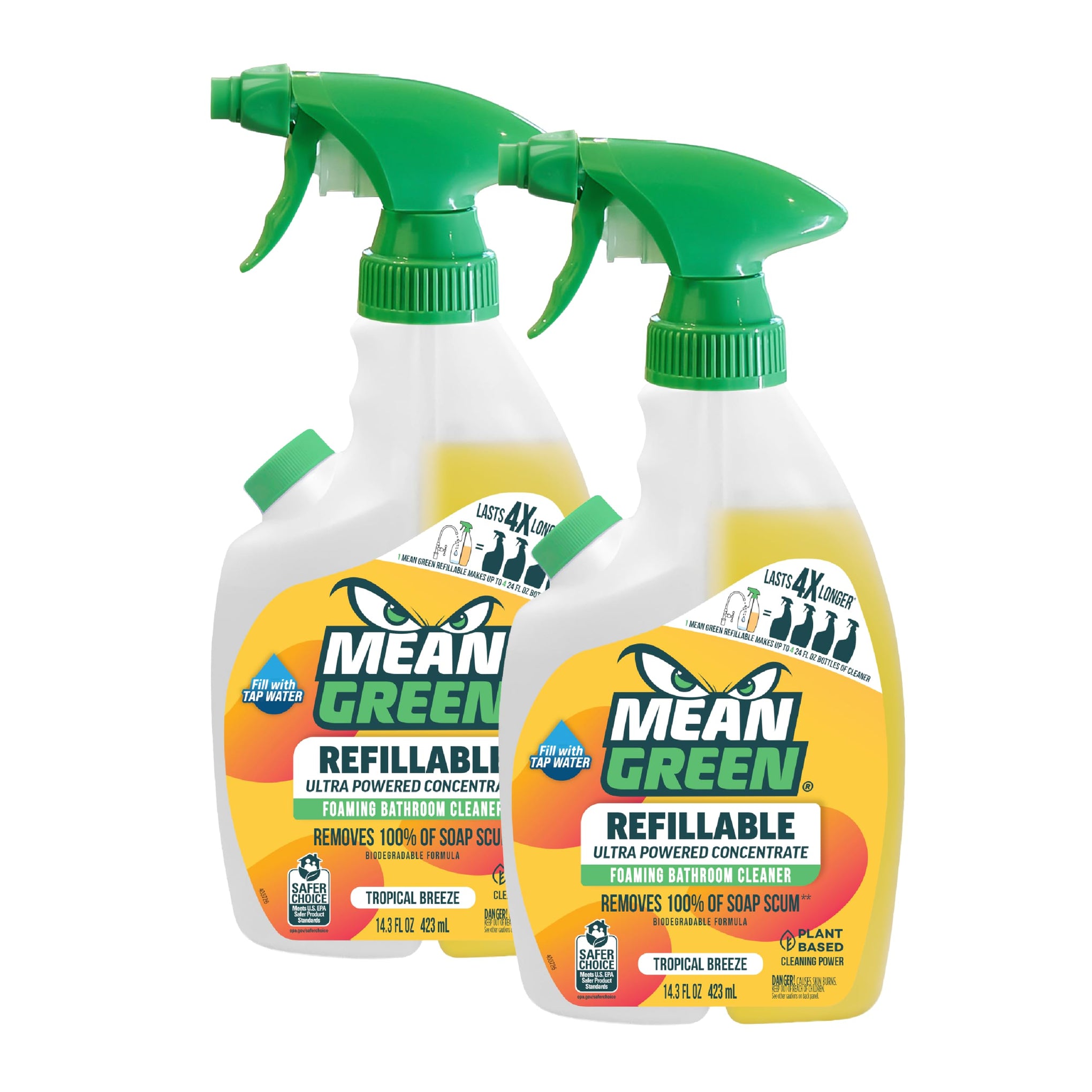 Refillable Ultra Powered Bathroom Cleaner Concentrate (28.6 Fl Oz)