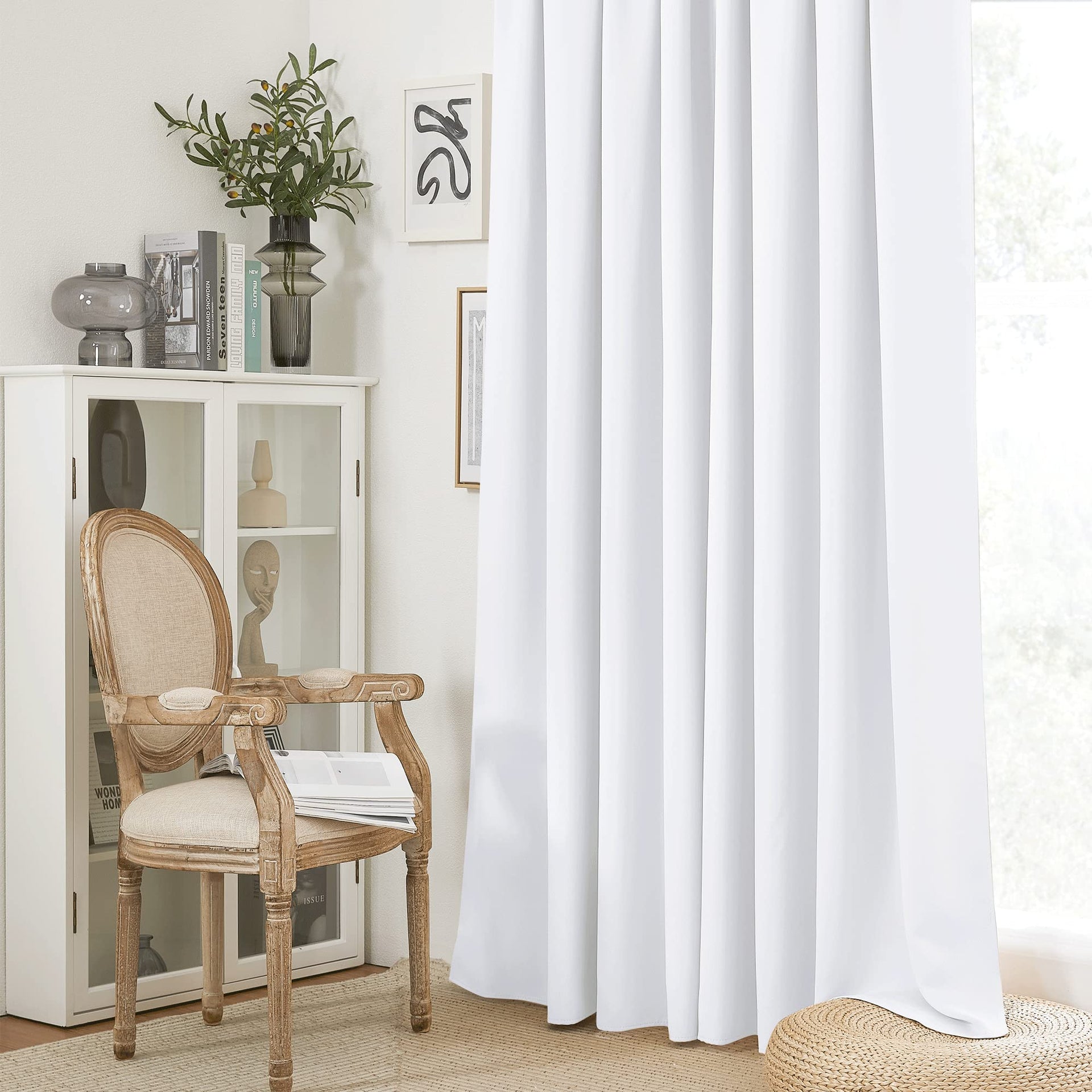 Curtains for Bedroom Living Dining Room 102 inches Long (2 Count)