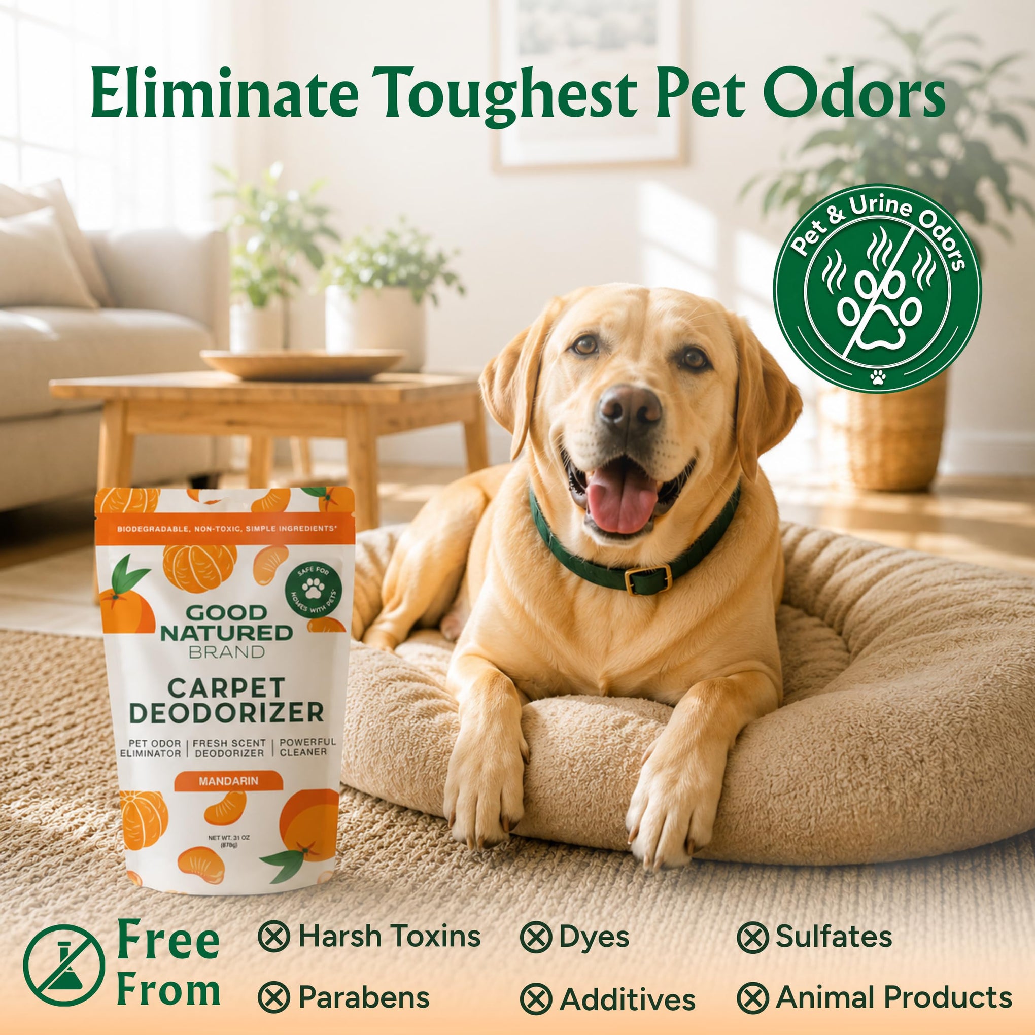 Carpet Deodorizer & Freshener Powder (31 Ounce)