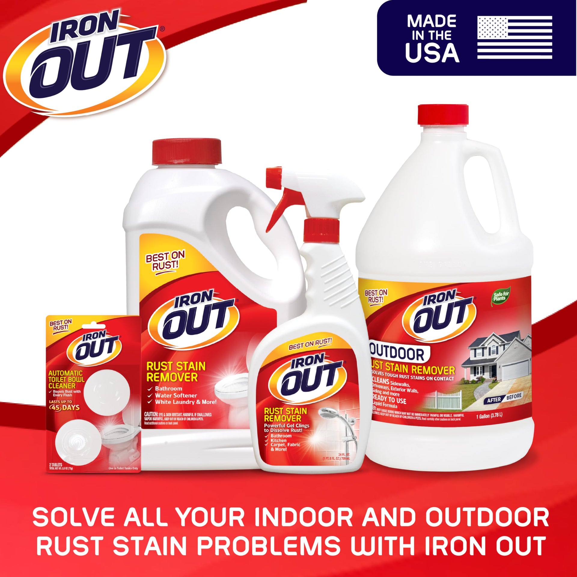 Outdoor Rust Stain Remover (128 Fl Oz)