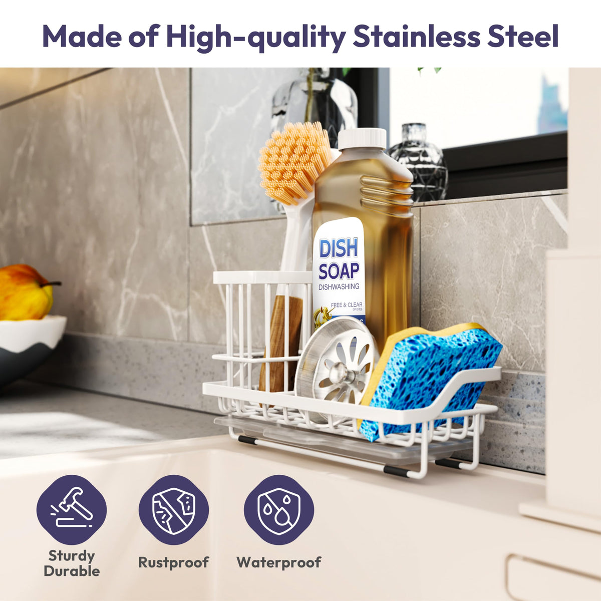 Sink Caddy Sponge Holder