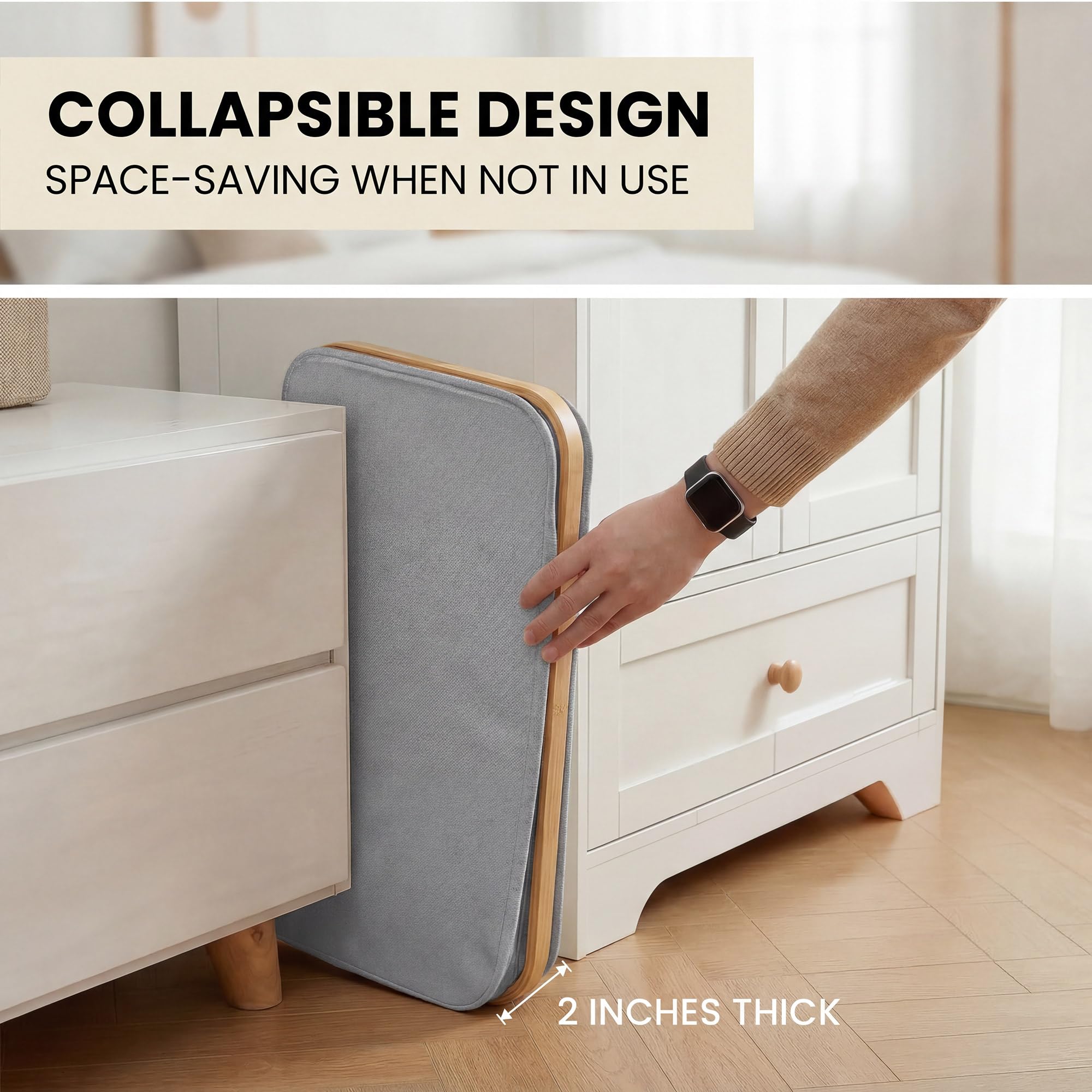 Laundry Basket with Lid and Removable Bag