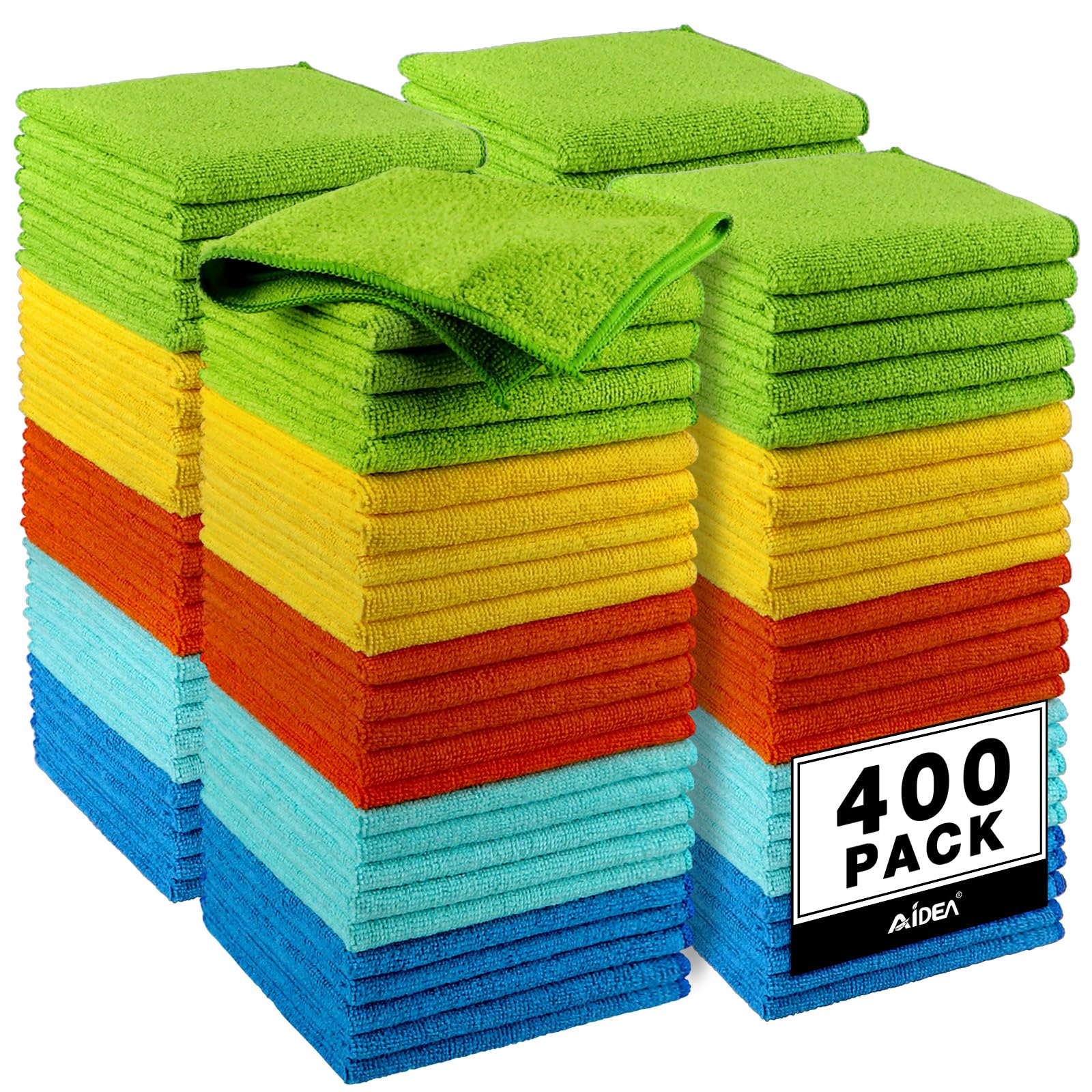 Microfiber Cleaning Cloth (400 Count)