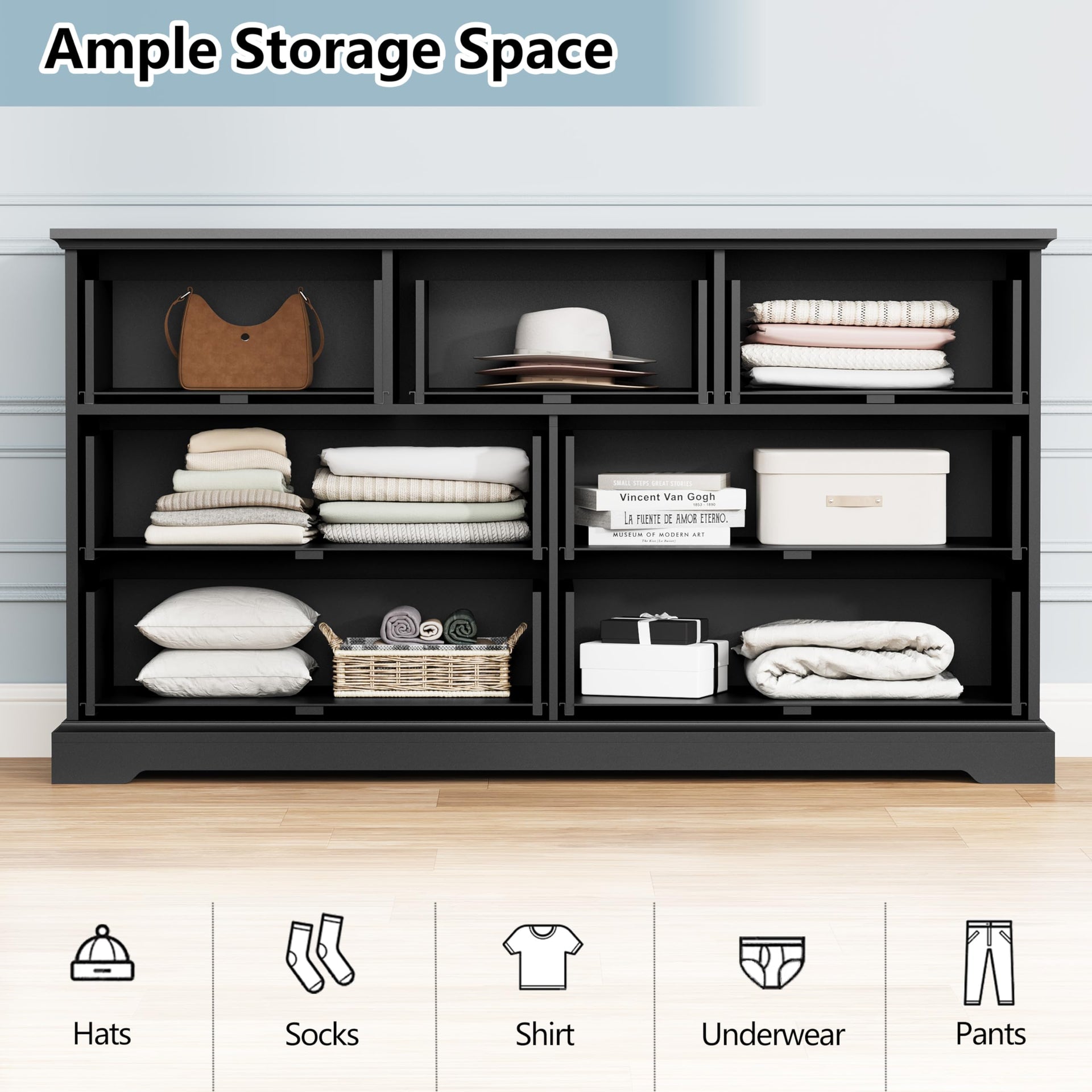 7 Drawer Dresser for Bedroom