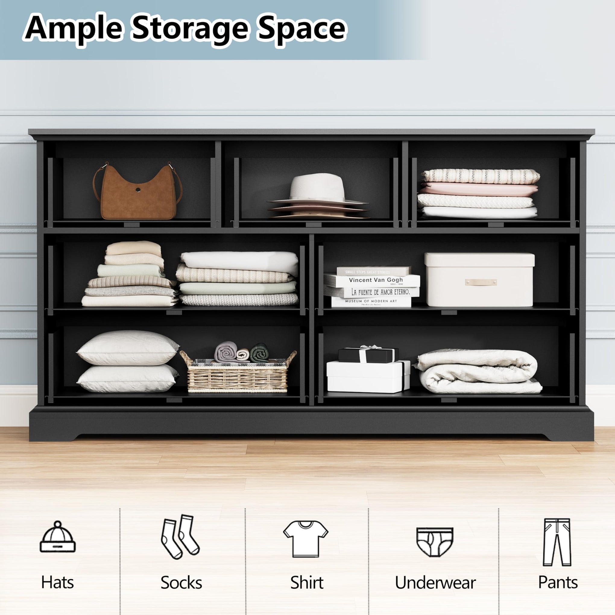 7 Drawer Dresser for Bedroom