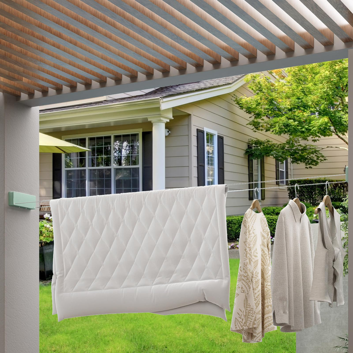 Retractable Clothesline Indoor