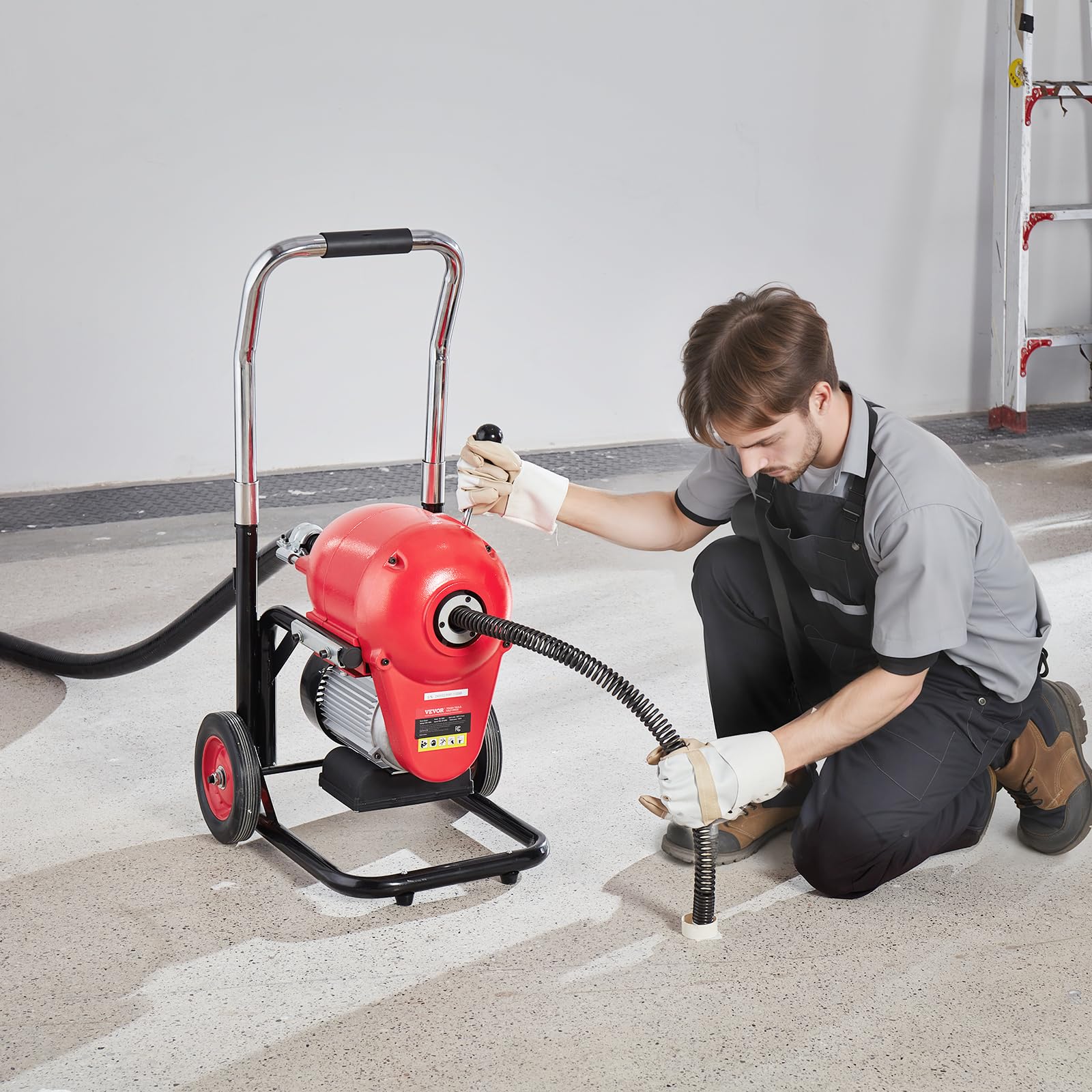 Drain Cleaner Machine 120FT x 6
