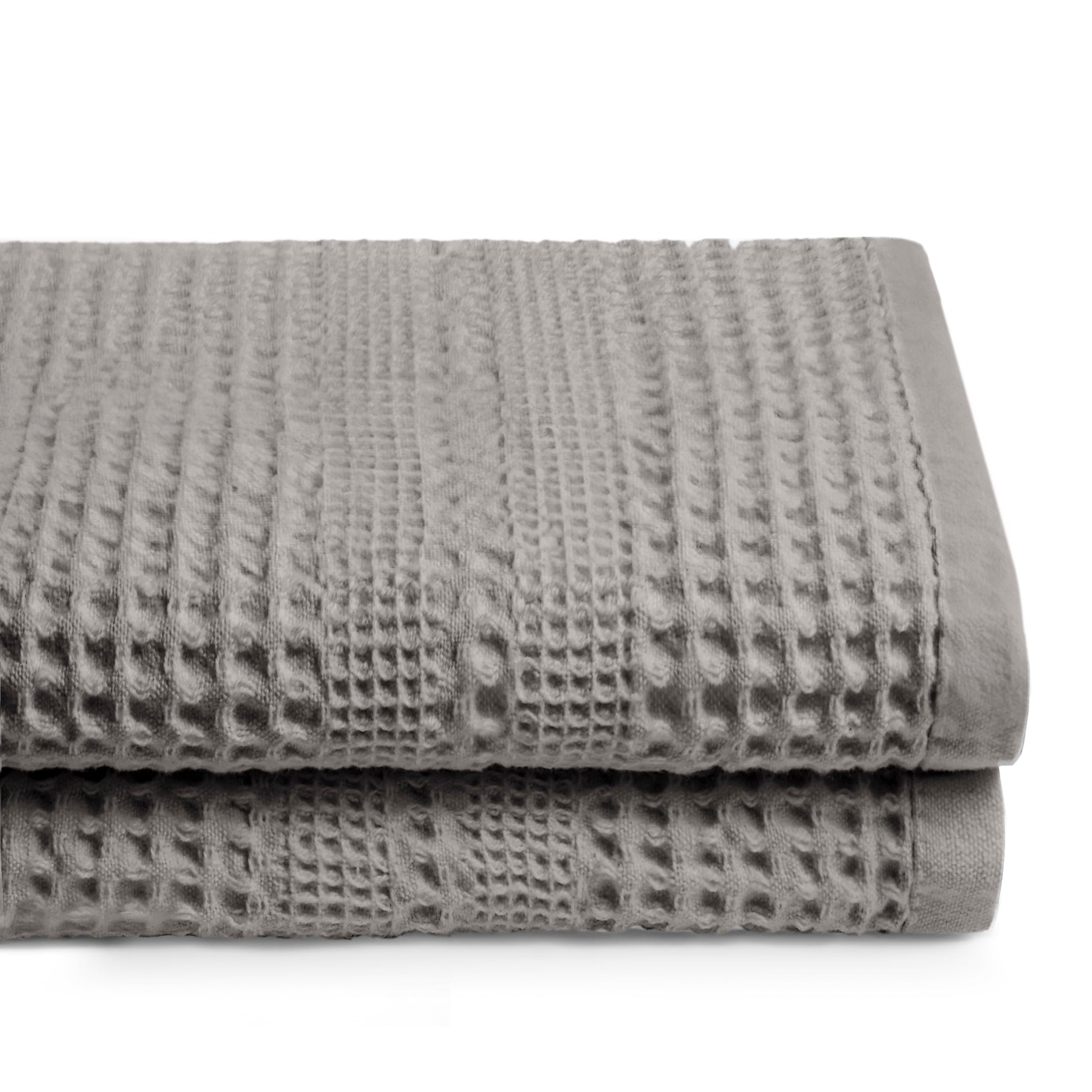 Waffle Towels for Bathroom (2 Count)