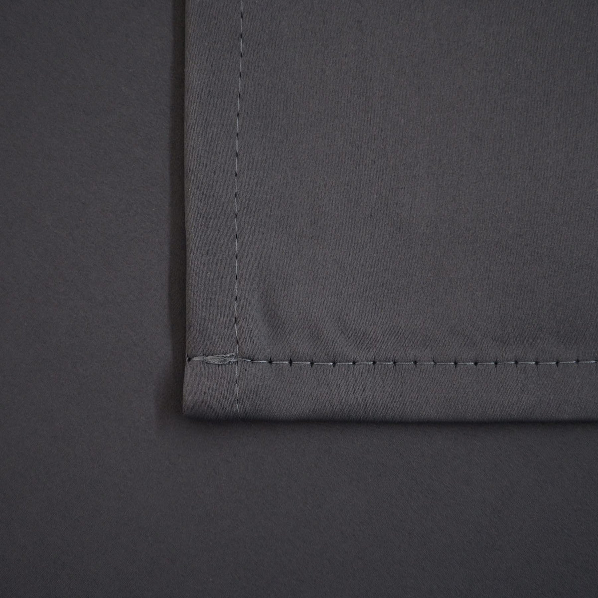 Dark Grey Cafe Curtain