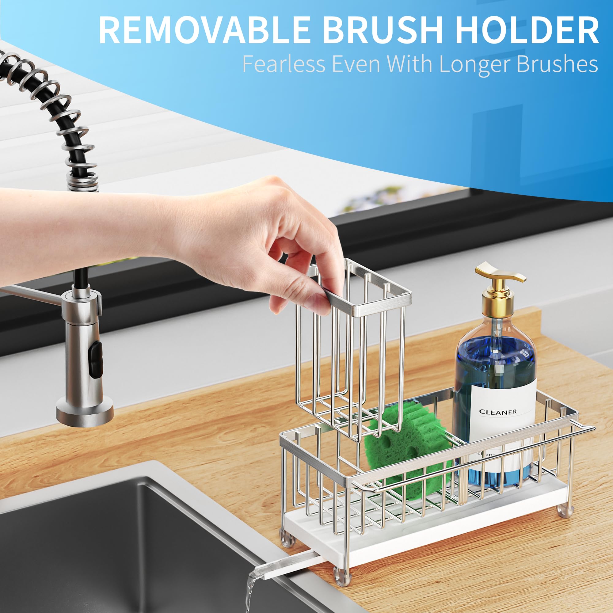 Sponge Holder for Kitchen Sink