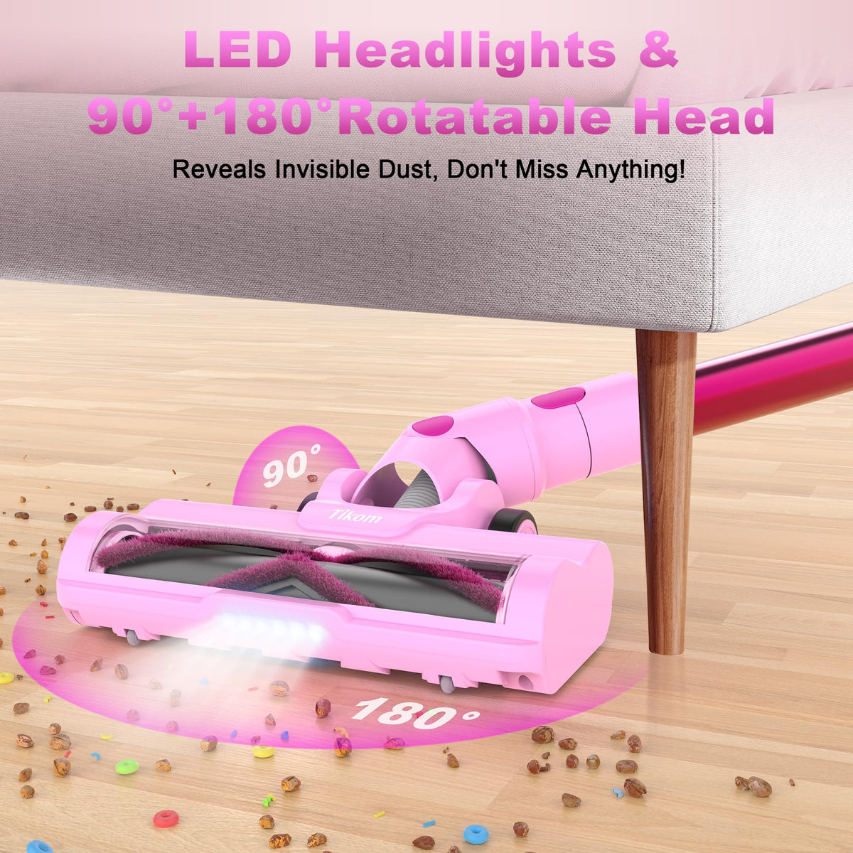 V500 Cordless Vacuum Cleaner for Home