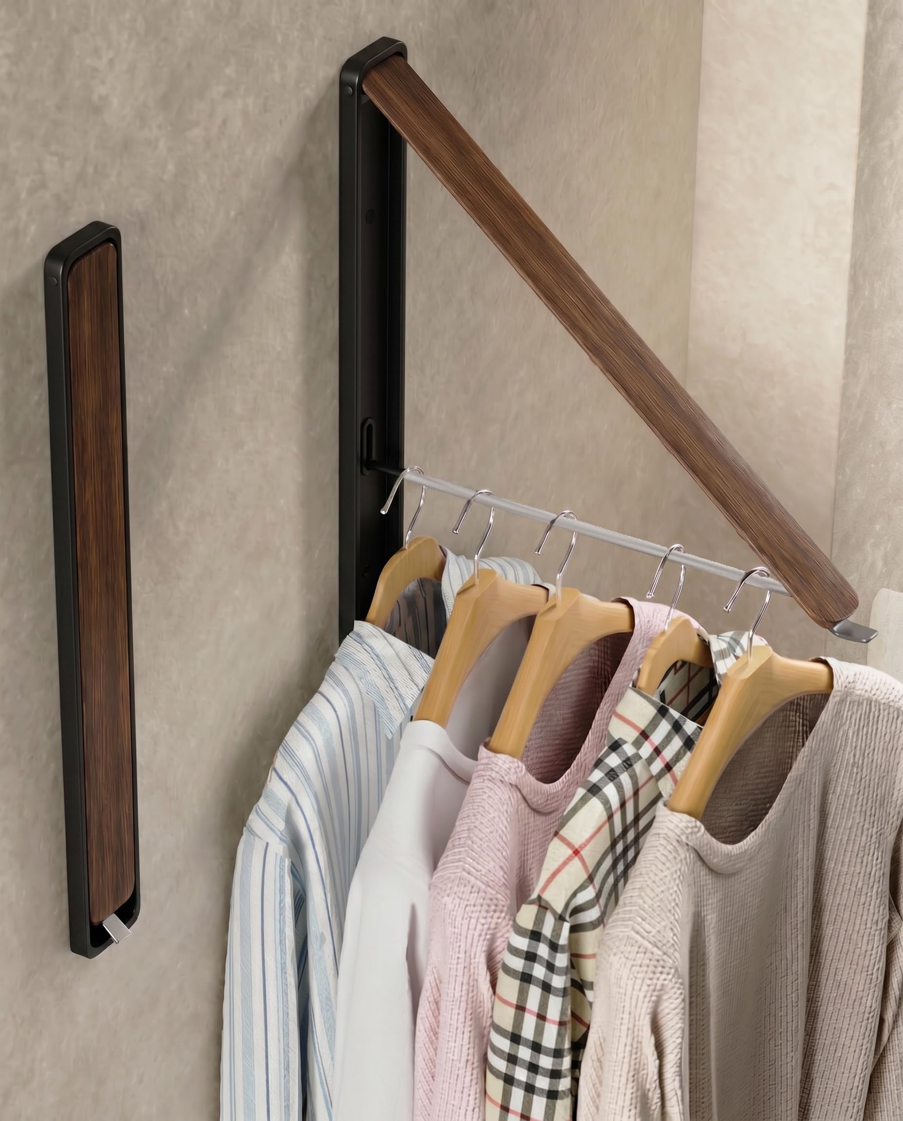 Clothes Drying Rack Wall Mounted