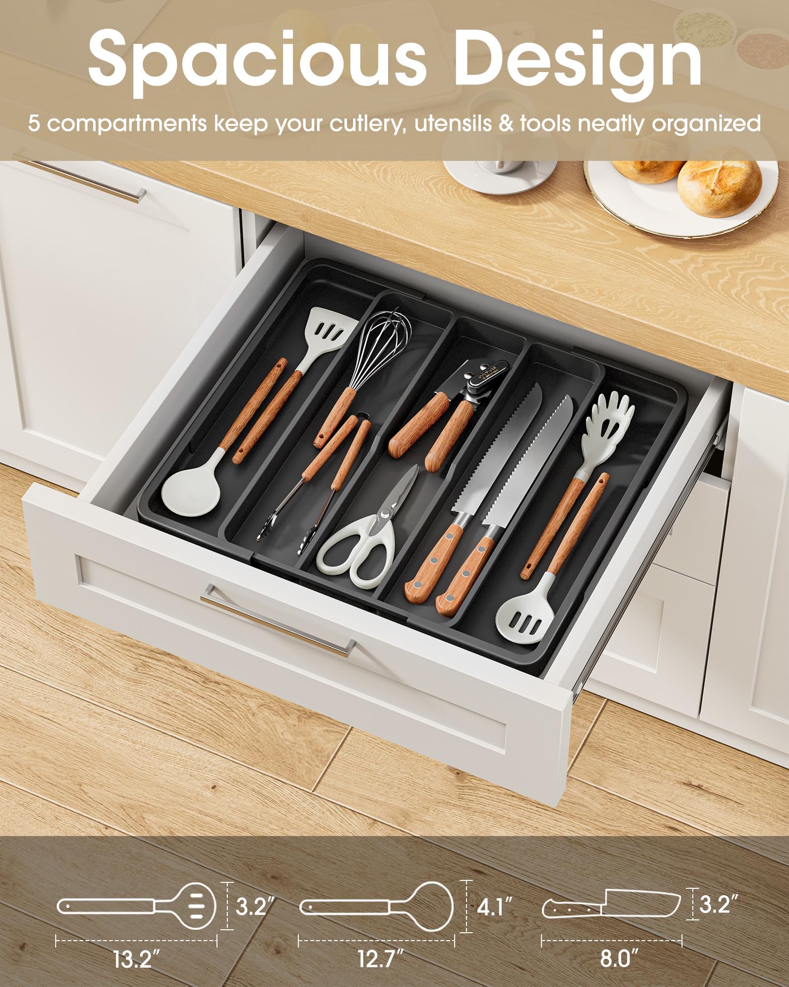 Silverware Drawer Organizer