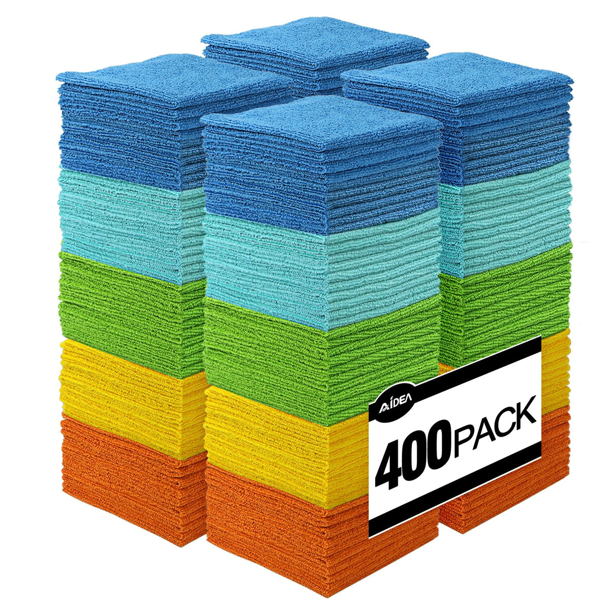 Microfiber Cleaning Cloth (400 Count)