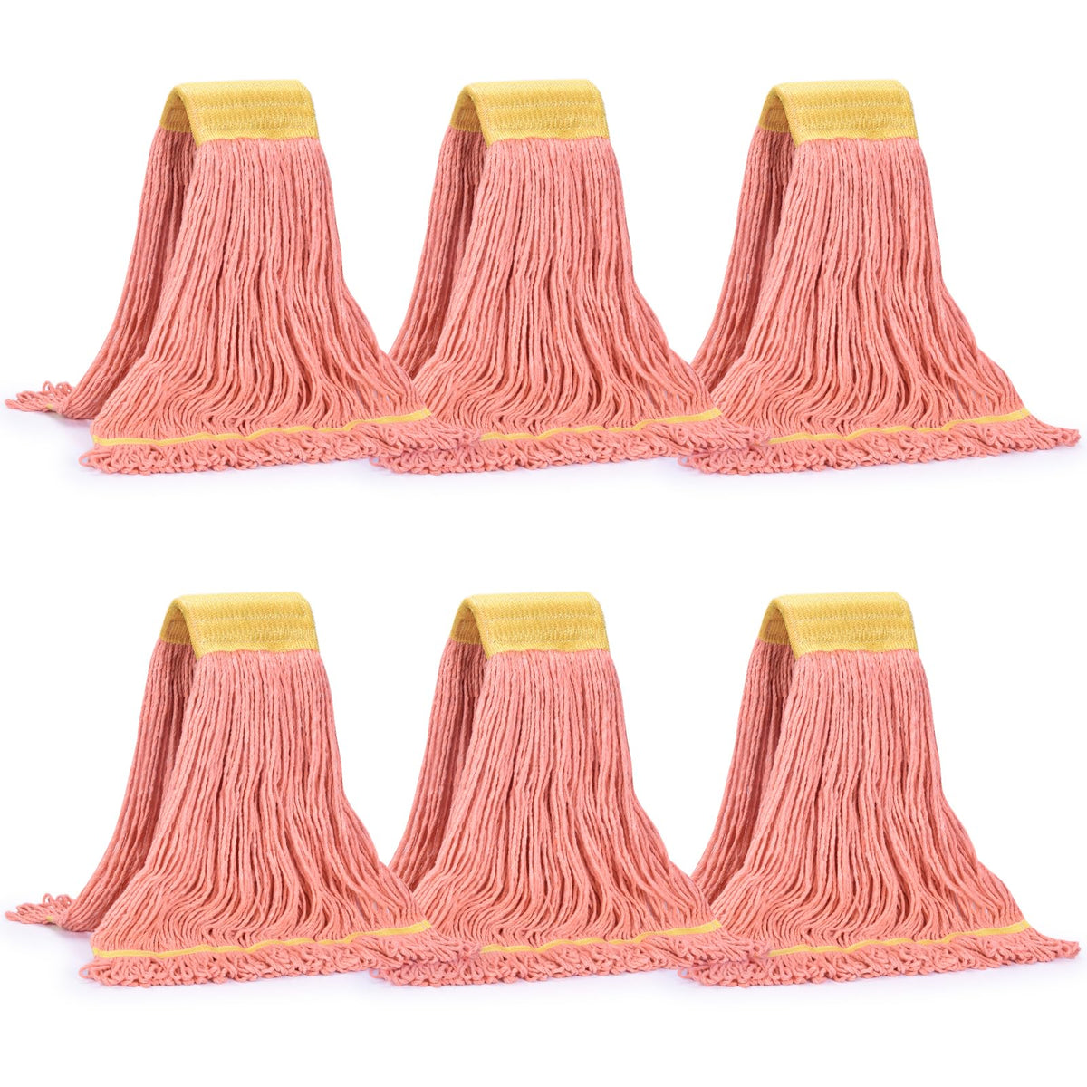 Matthew Cleaning Commercial Mop Head Replacement (6 Count)