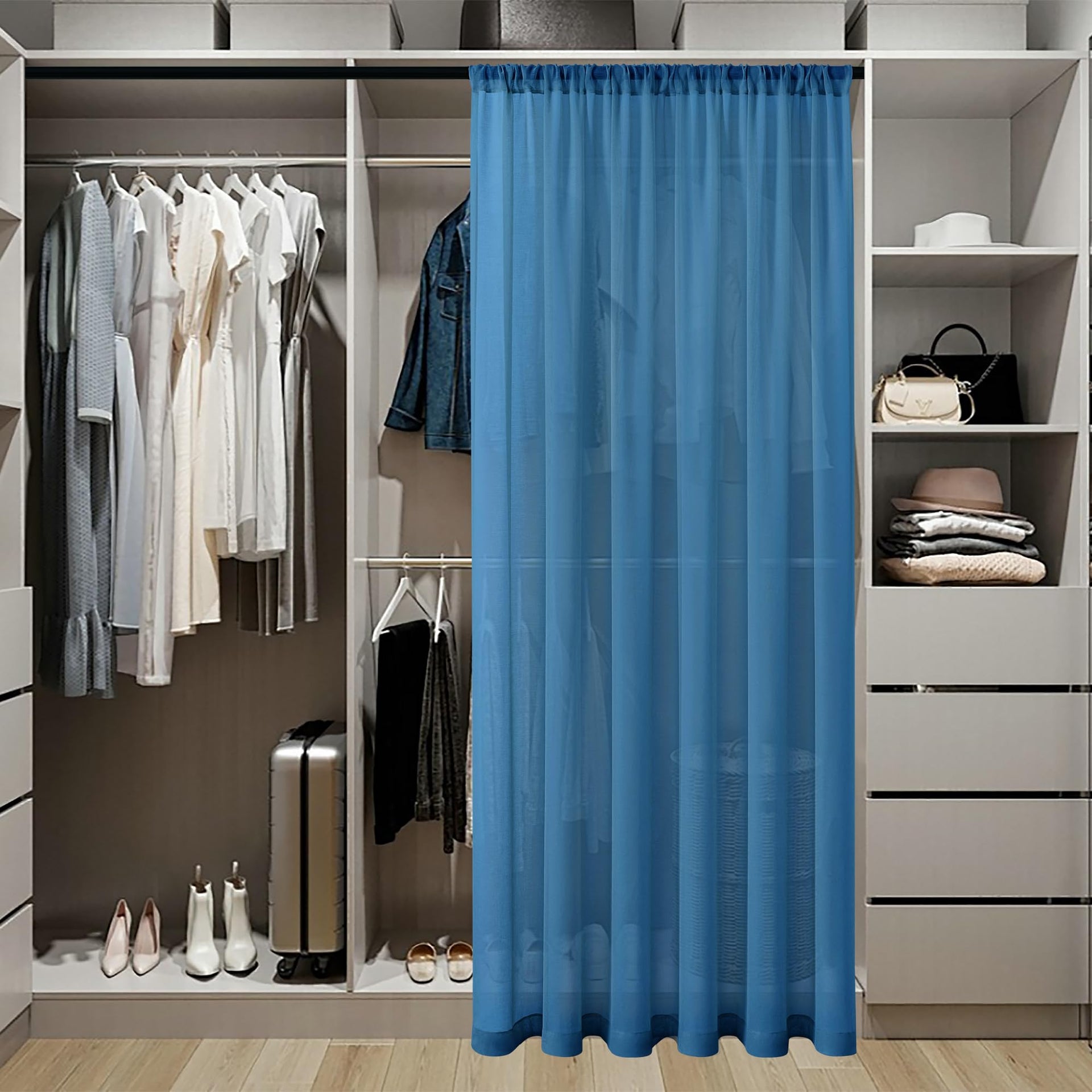 Sheer Door Curtains Closet Linen Textured Curtain Sheers Doorway Light Filtering Voile French Doors Rod Pocket Curtains Patio Glass Door