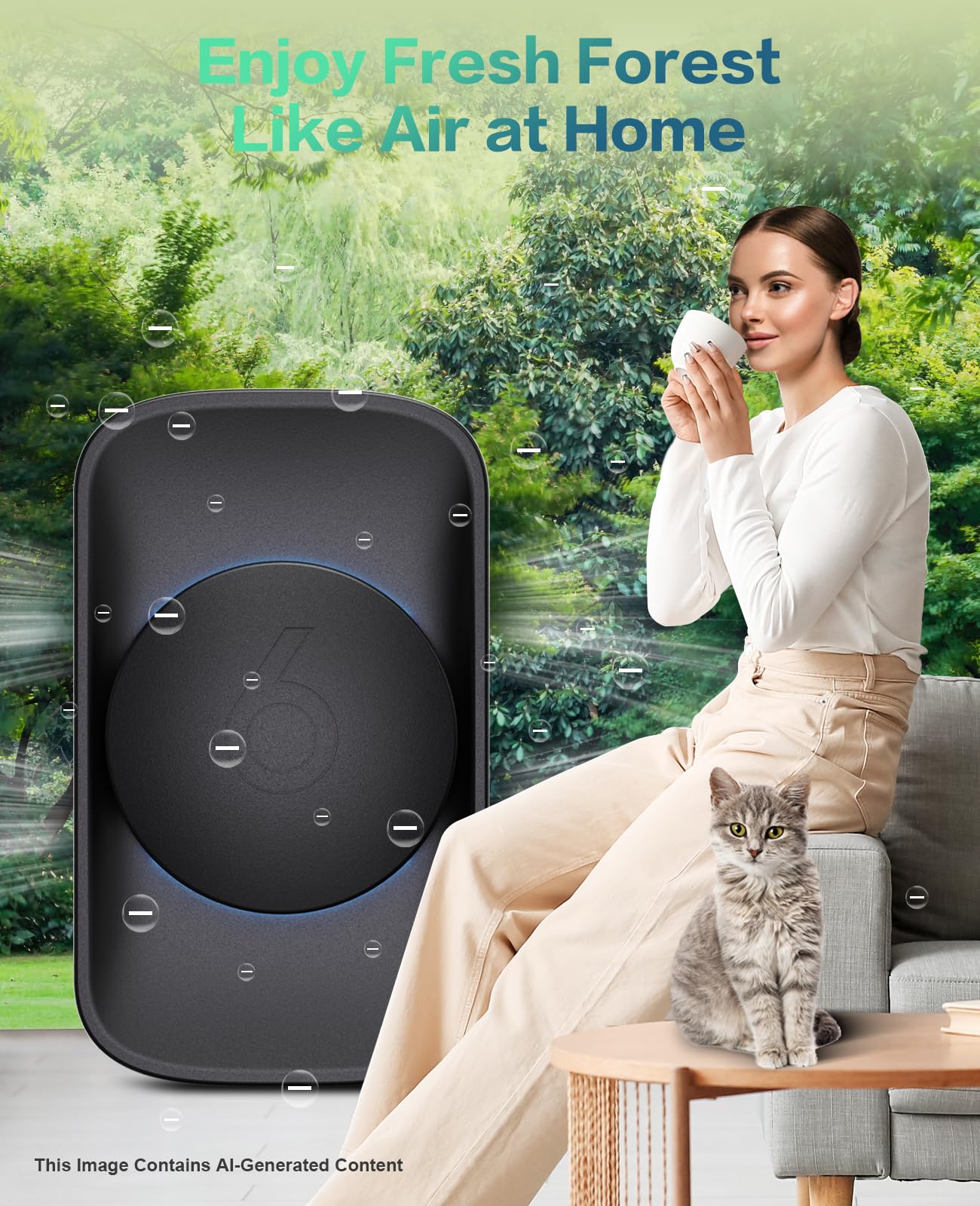 4 Pack Plug in Negative Ion Air Purifier (4 Count)