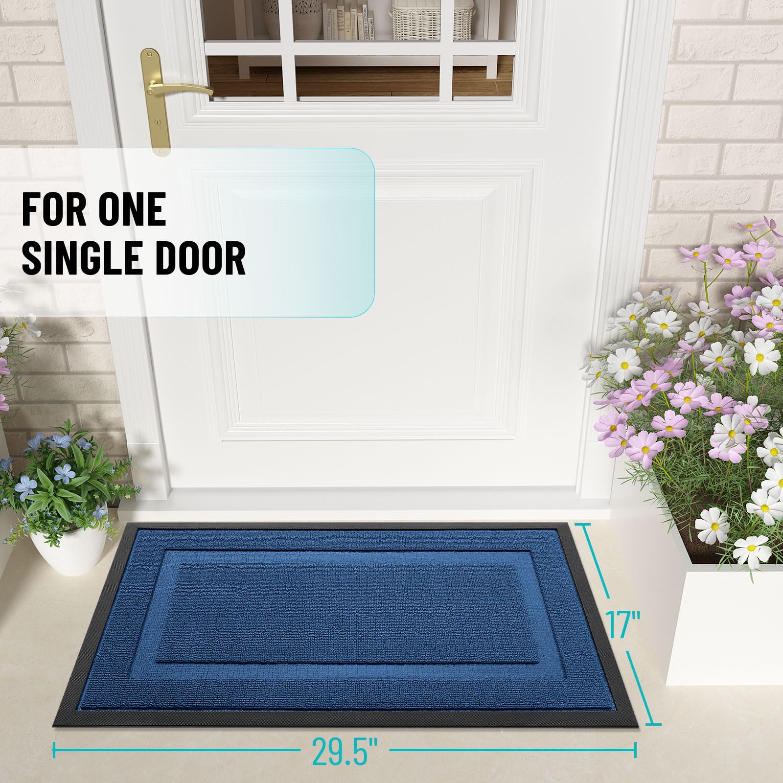 Front Door Mat Outside 29.5x17
