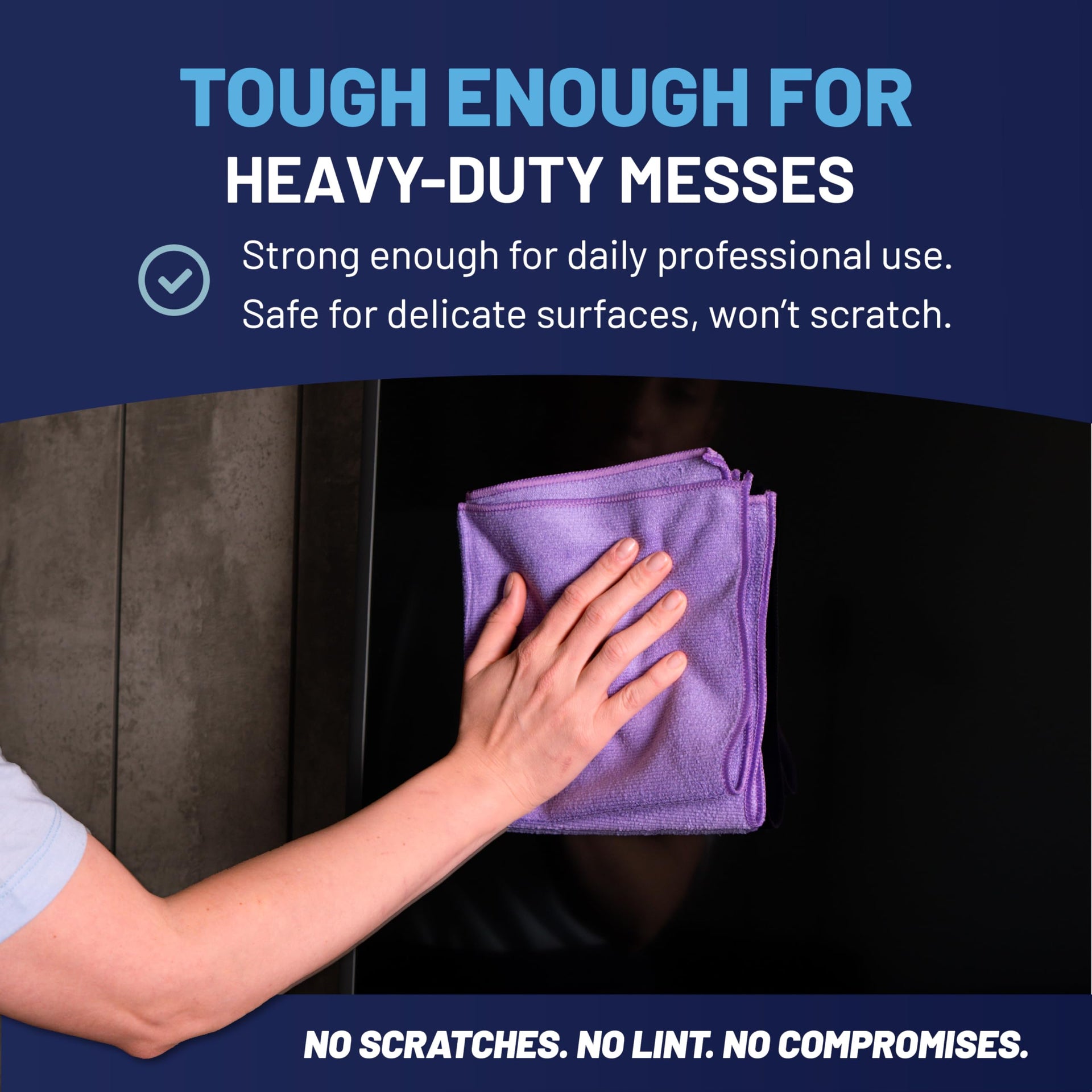MW Pro Microfiber Cleaning Cloth (12 Count)