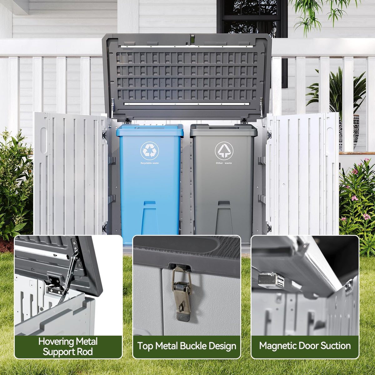 Horizontal Storage Sheds 35 Cu.ft