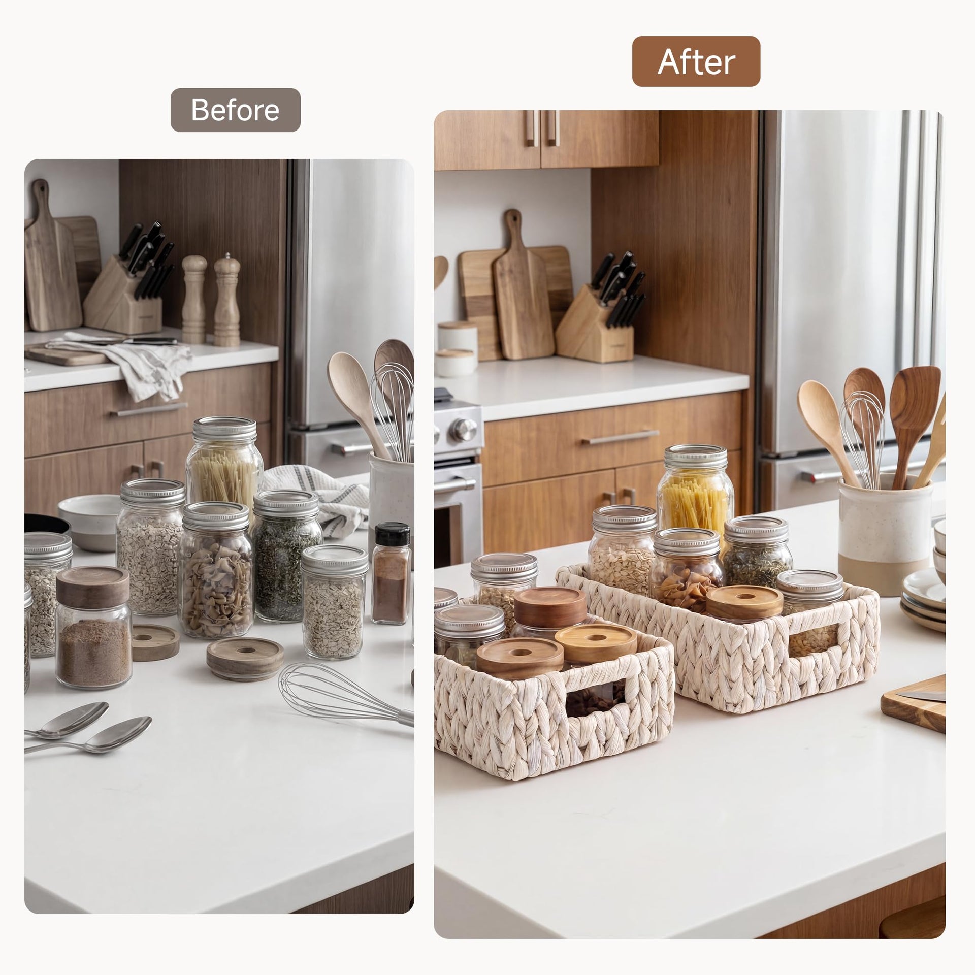 Wicker Baskets for Storage