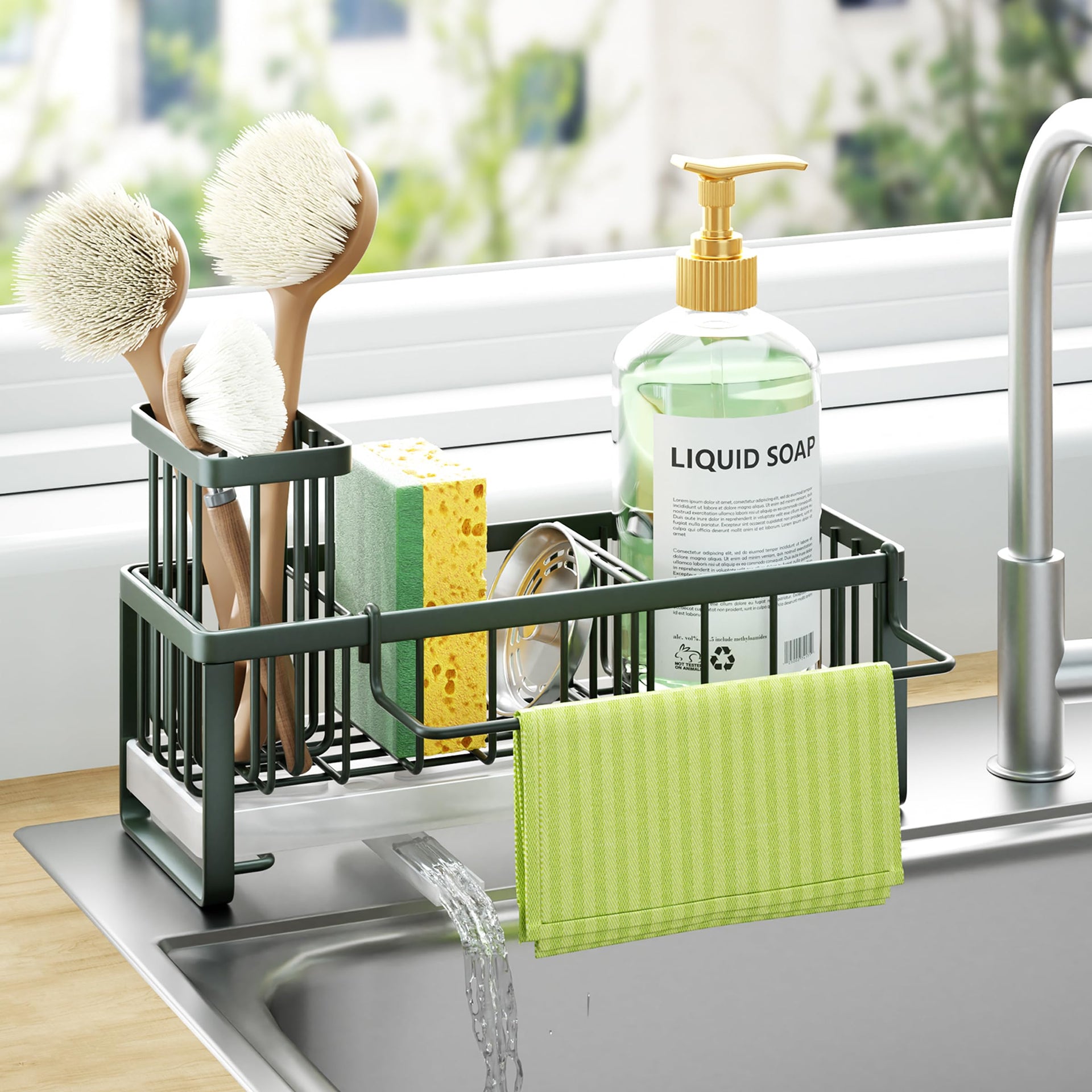 Sponge Holder for Kitchen Sink