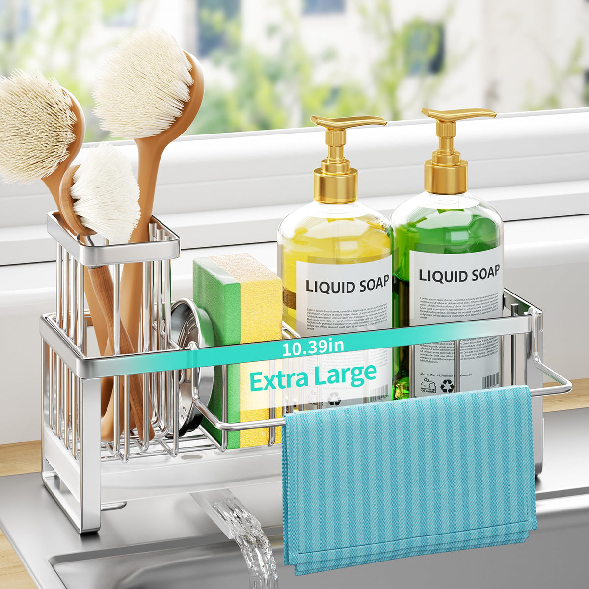 Sponge Holder for Kitchen Sink