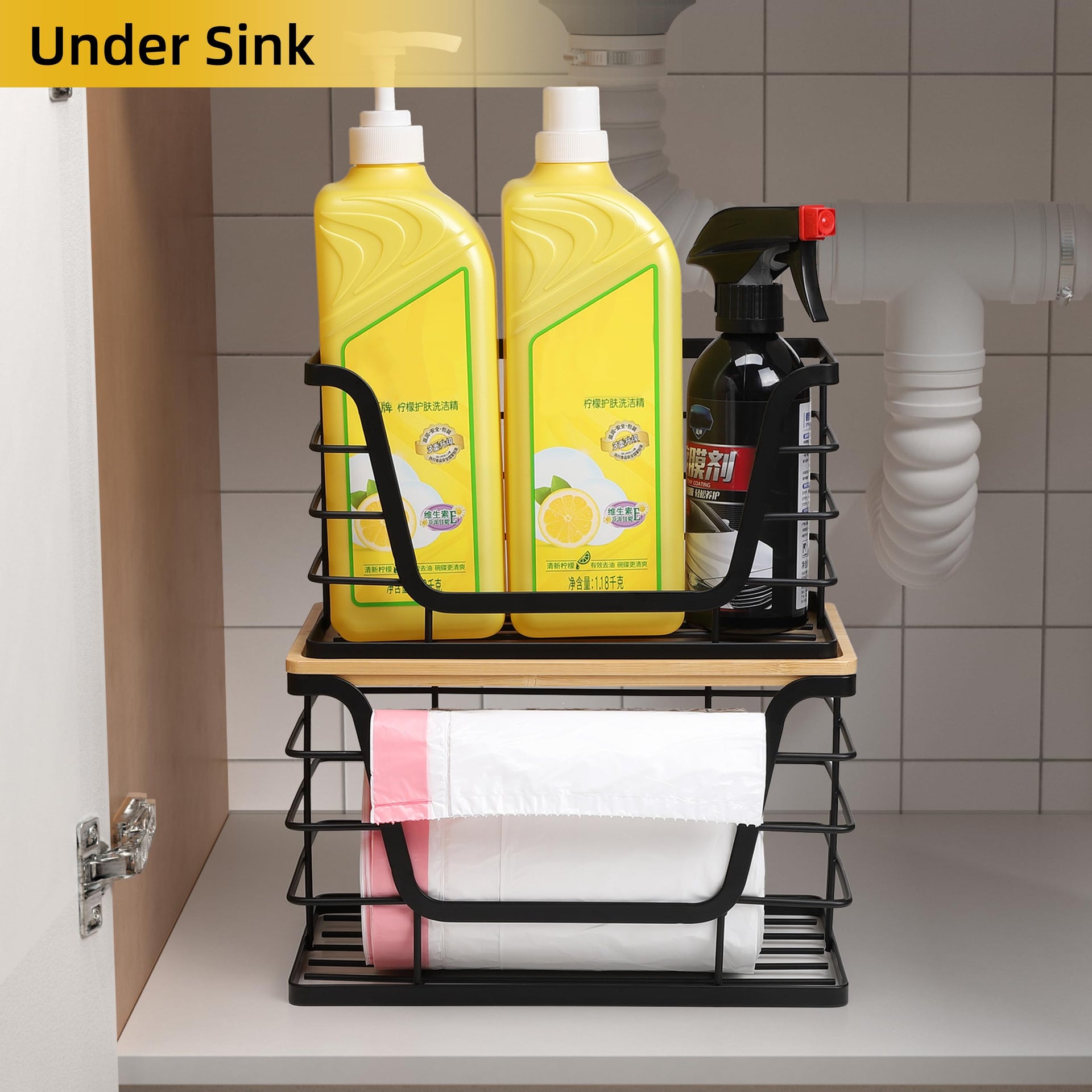 3 Pack Stackable Storage Bins with Lids (3 Count)