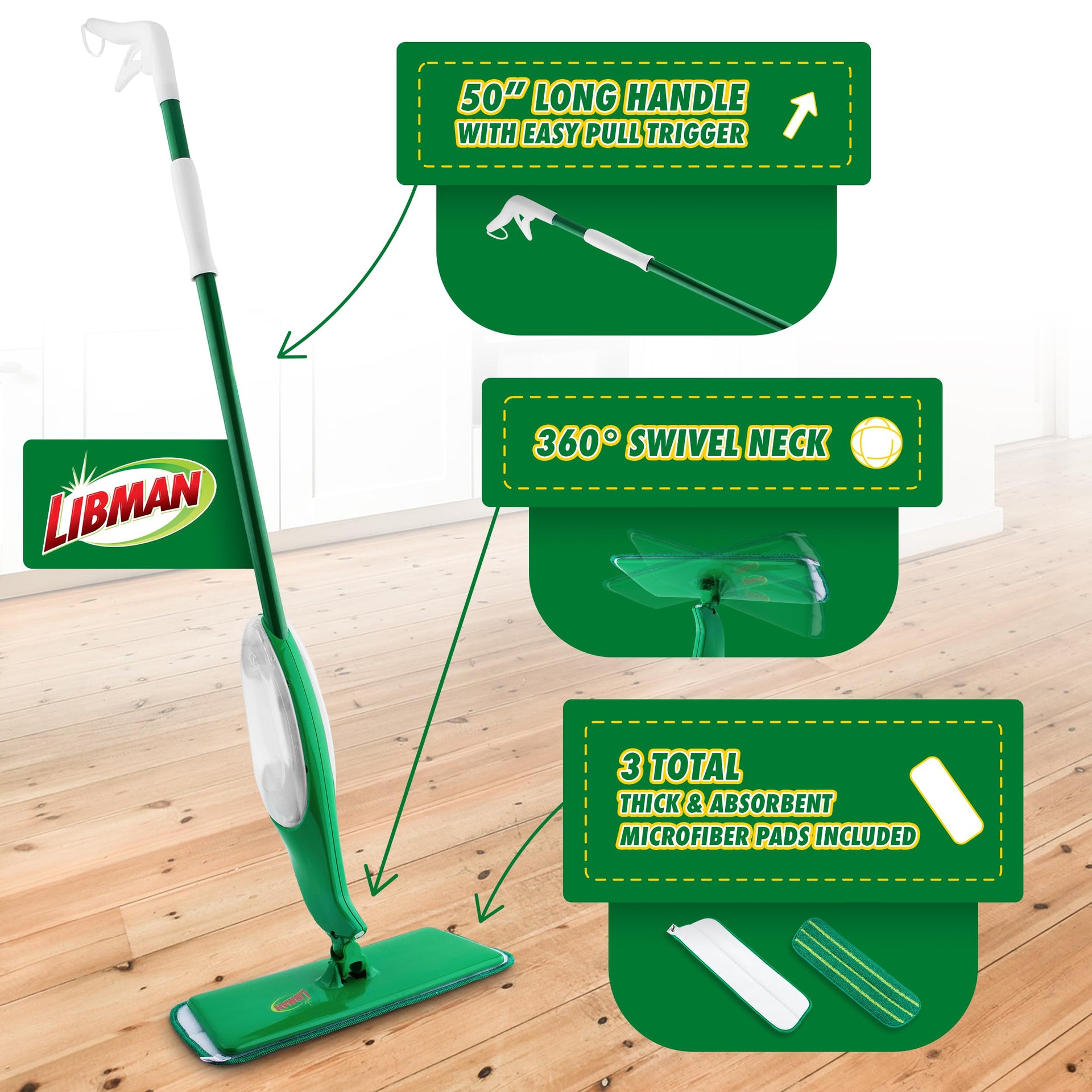 Libman Freedom Spray Mop Kit
