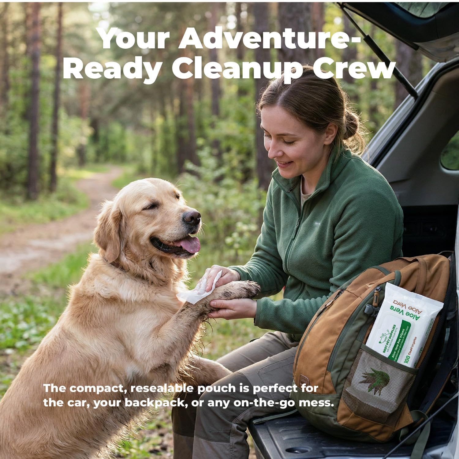 Cleaning Dog Wipes (400 Count)