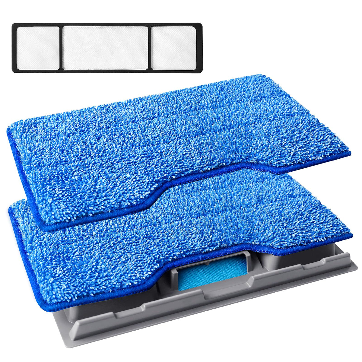 2Pc Mop Pads Compatible with Shark VM252