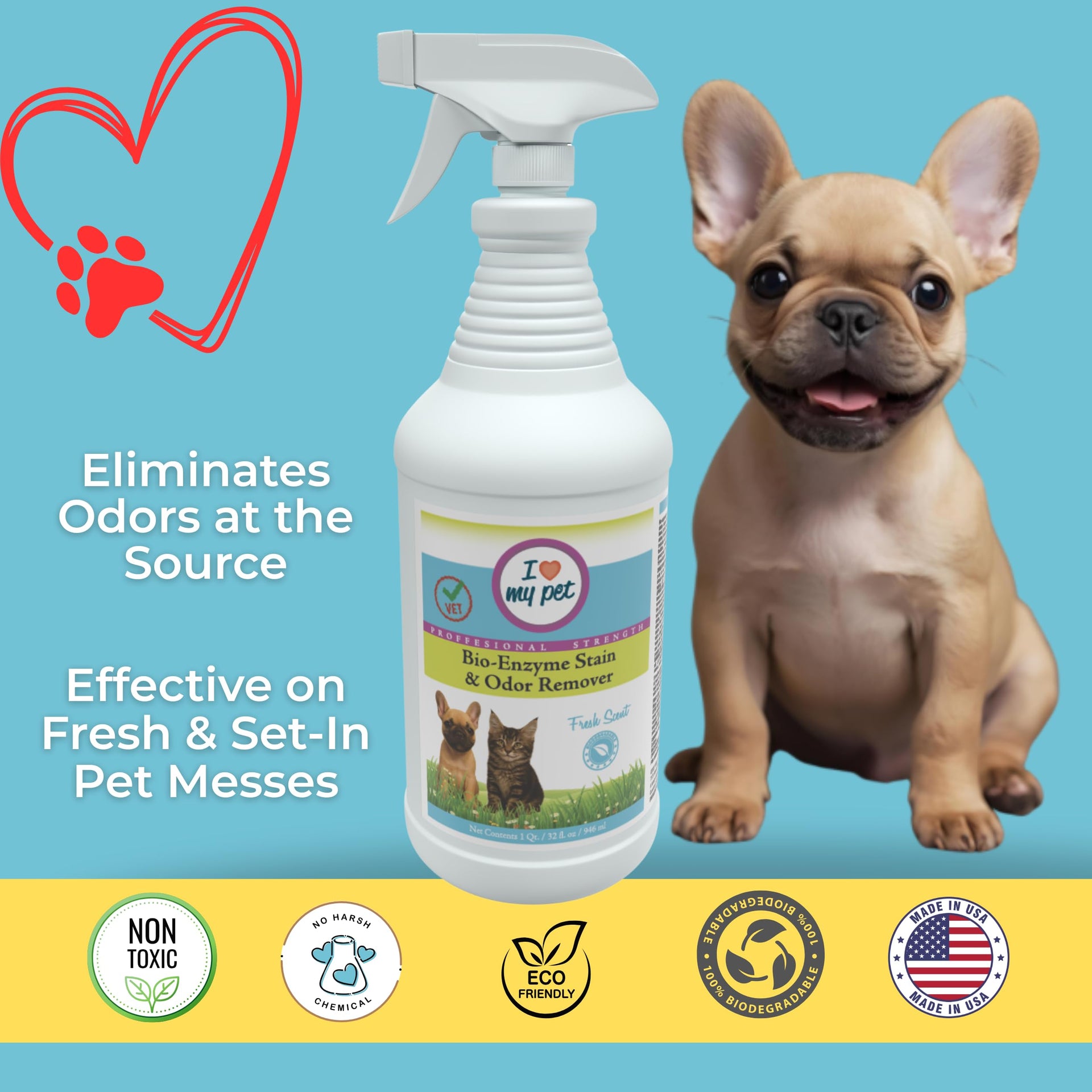 I Love My Pet Bio (32 Fl Oz)