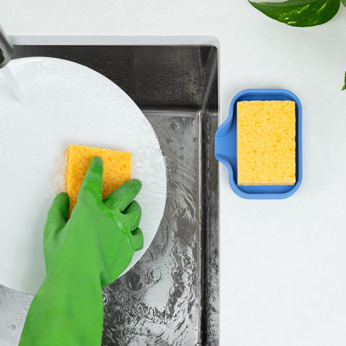 Small Silicone Sponge Holder