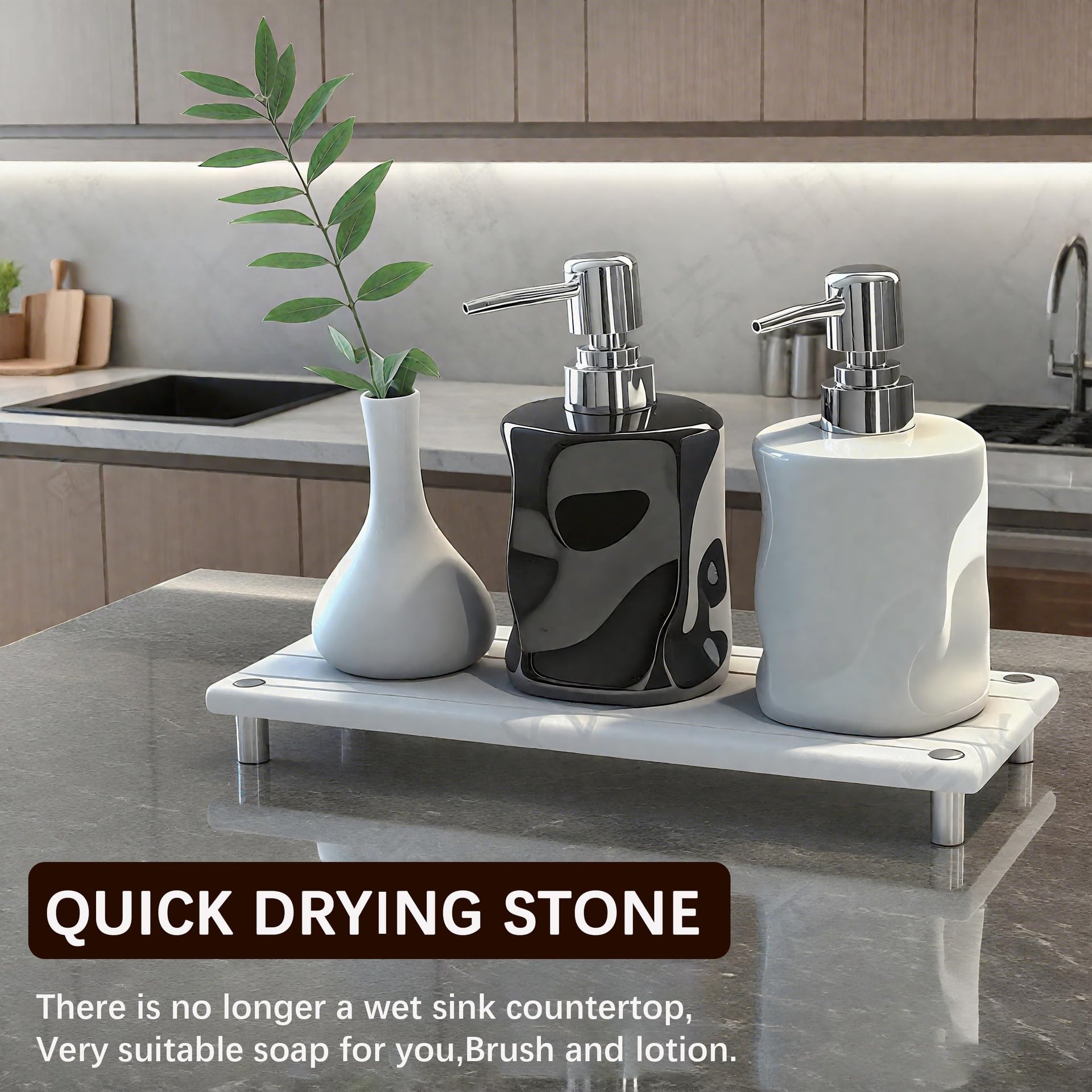 Quick Dry Sink Caddy Kitchen Sink Organizer