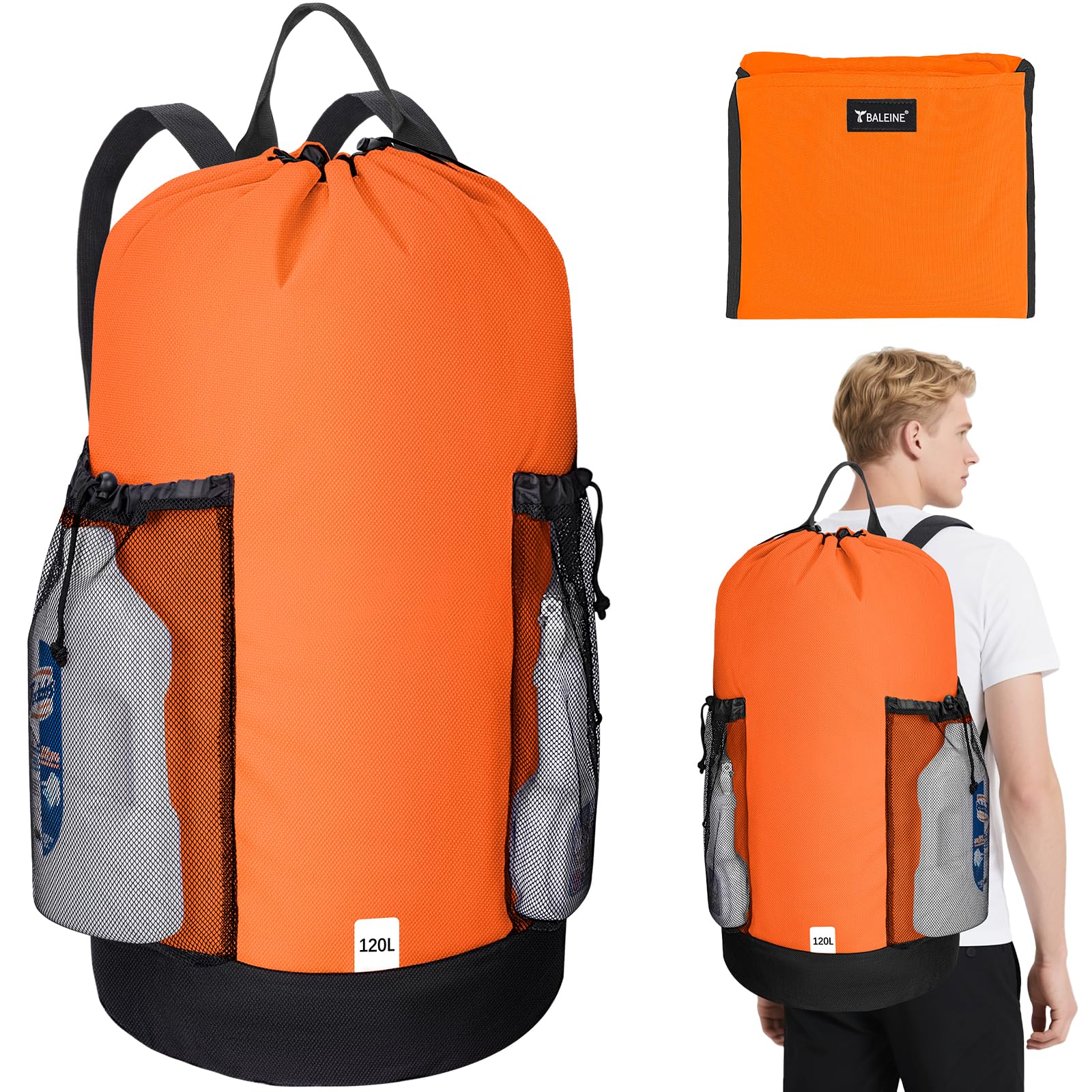 120L Laundry Bag Backpack