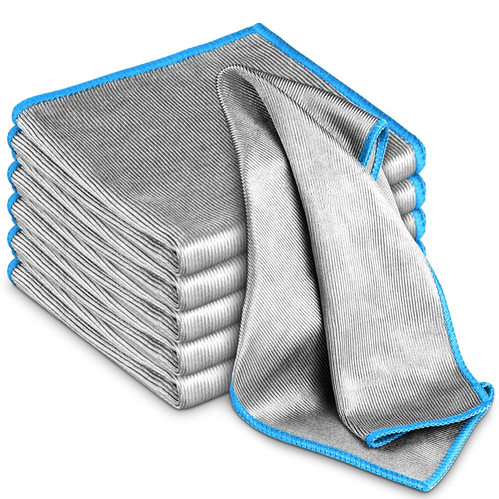 Glass Polishing Streak Free Miracle Cleaning Cloth (6 Count)