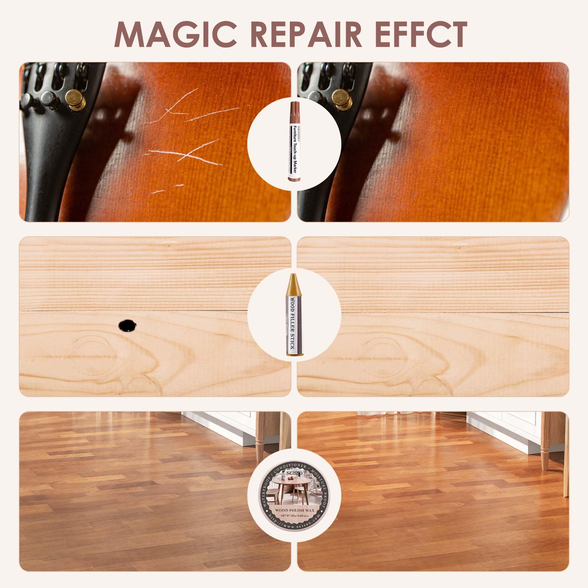 Wood Repair Kit (40 Count)