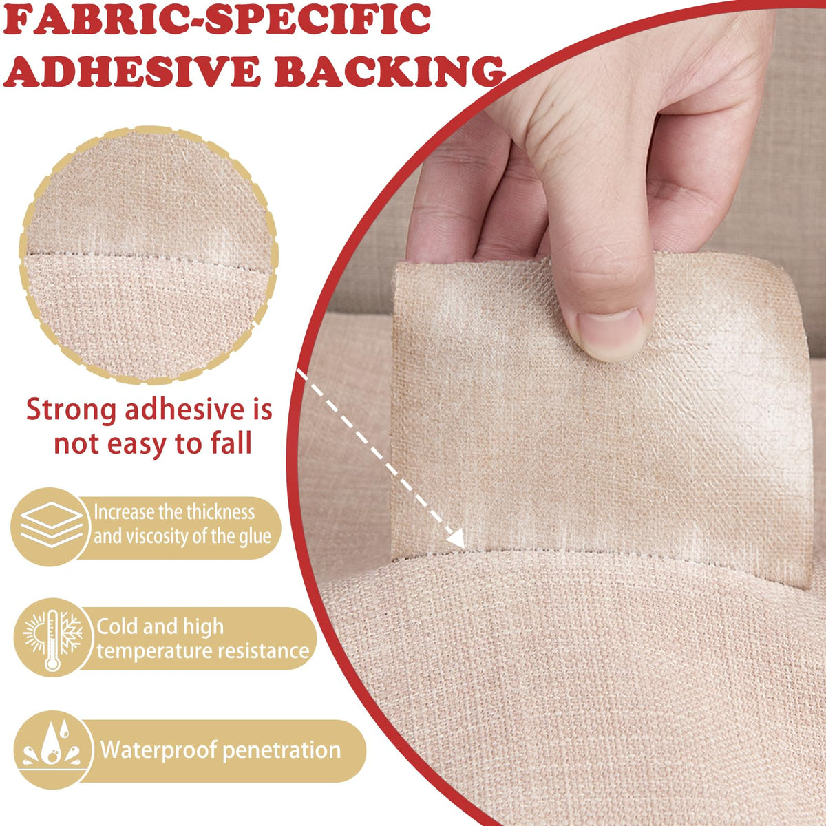 Linen Repair Tape 4x70 Inch Self