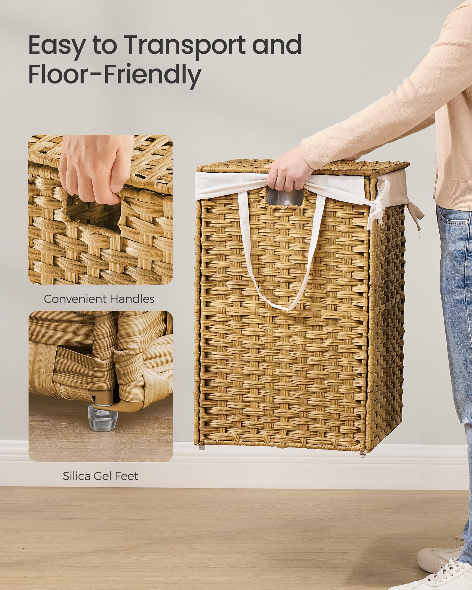 Laundry Hamper with Lid