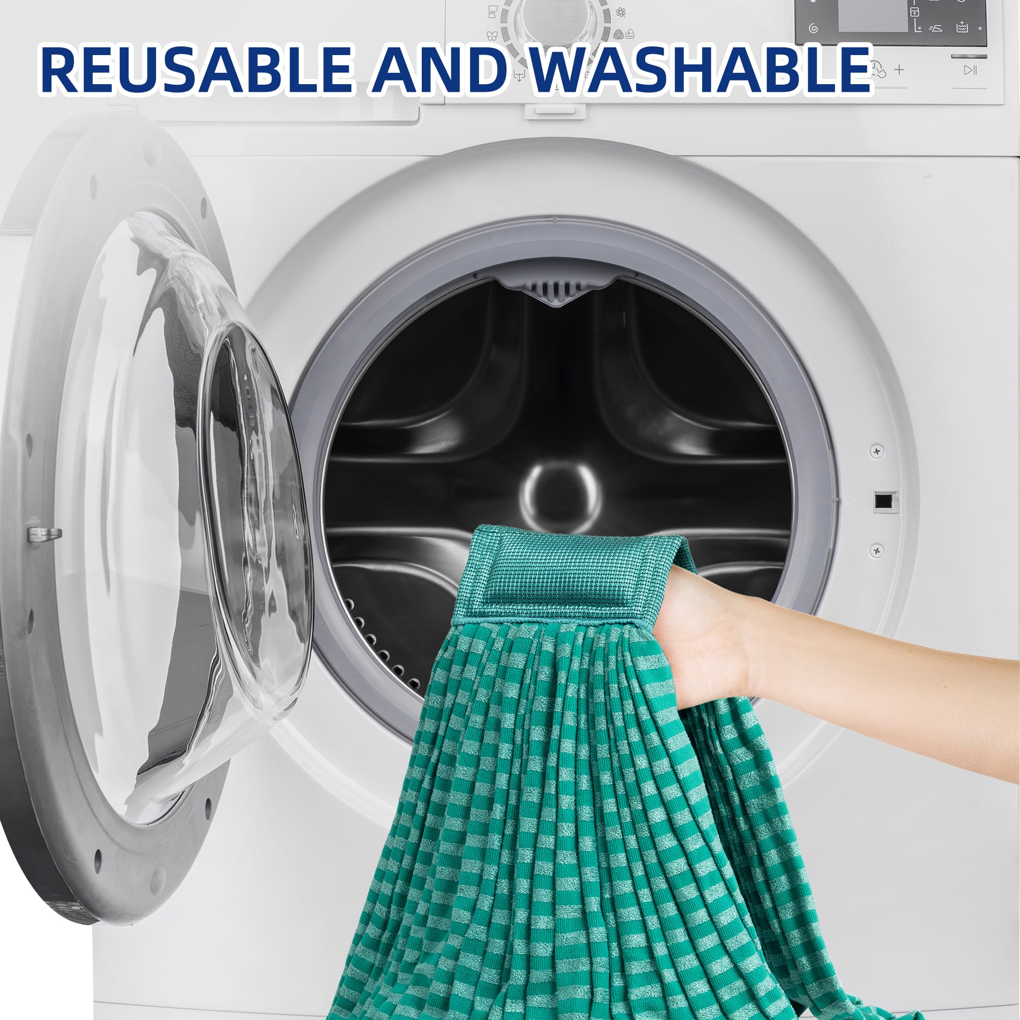 2 Pack Large Microfiber Tube Mop Heads (2 Count)