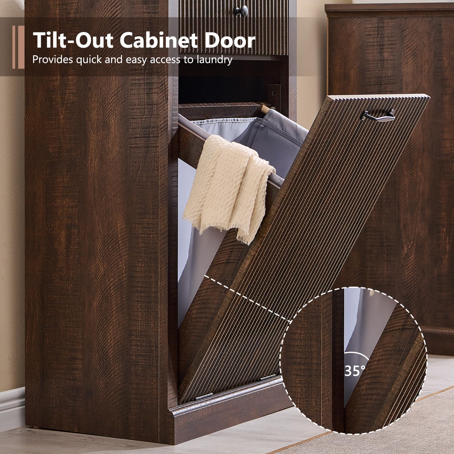 Tilt Out Trash Can Cabinet