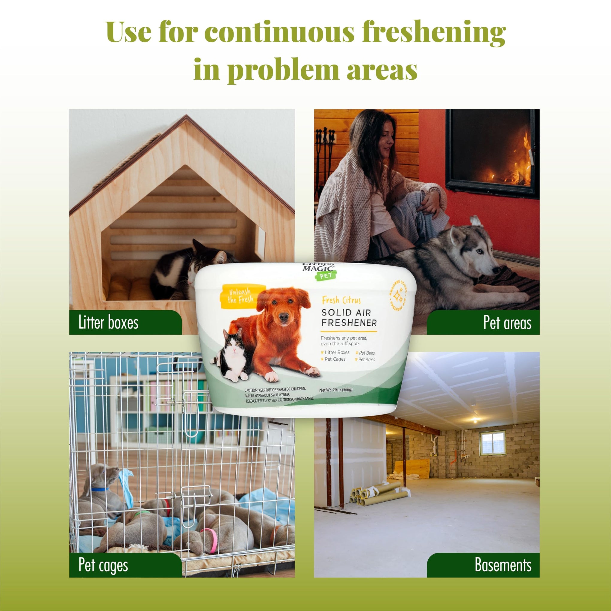Pet Solid Air Fresheners (40 Ounce)