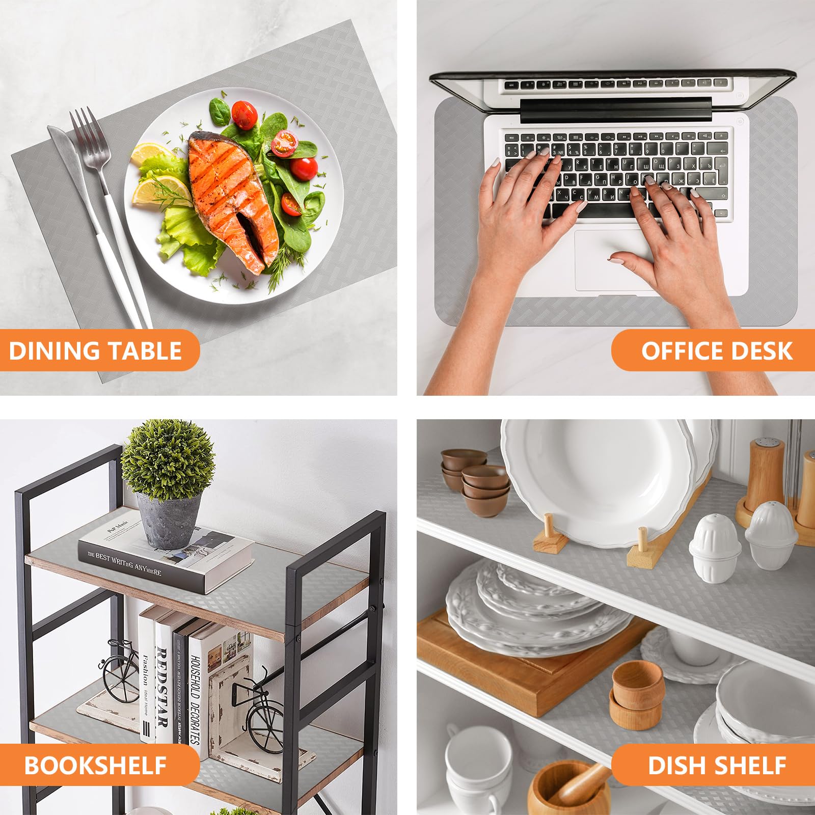 Shelf Liners for Kitchen Cabinets