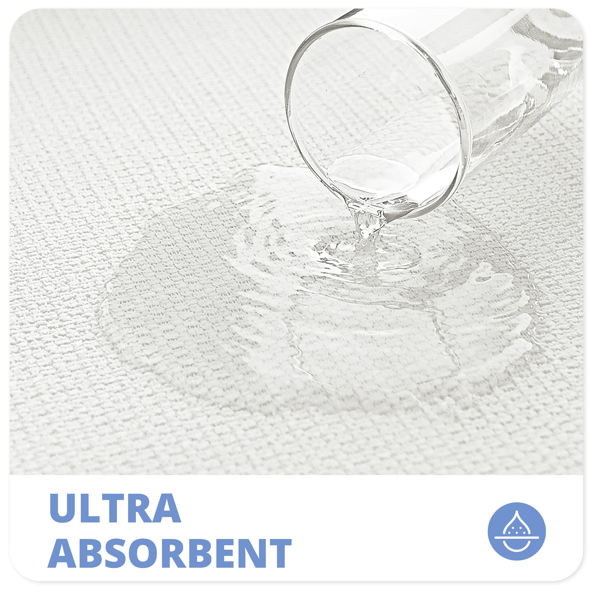 Bath Mat Ultra Thin Bathroom Runner Rugs (18 Sq Ft)